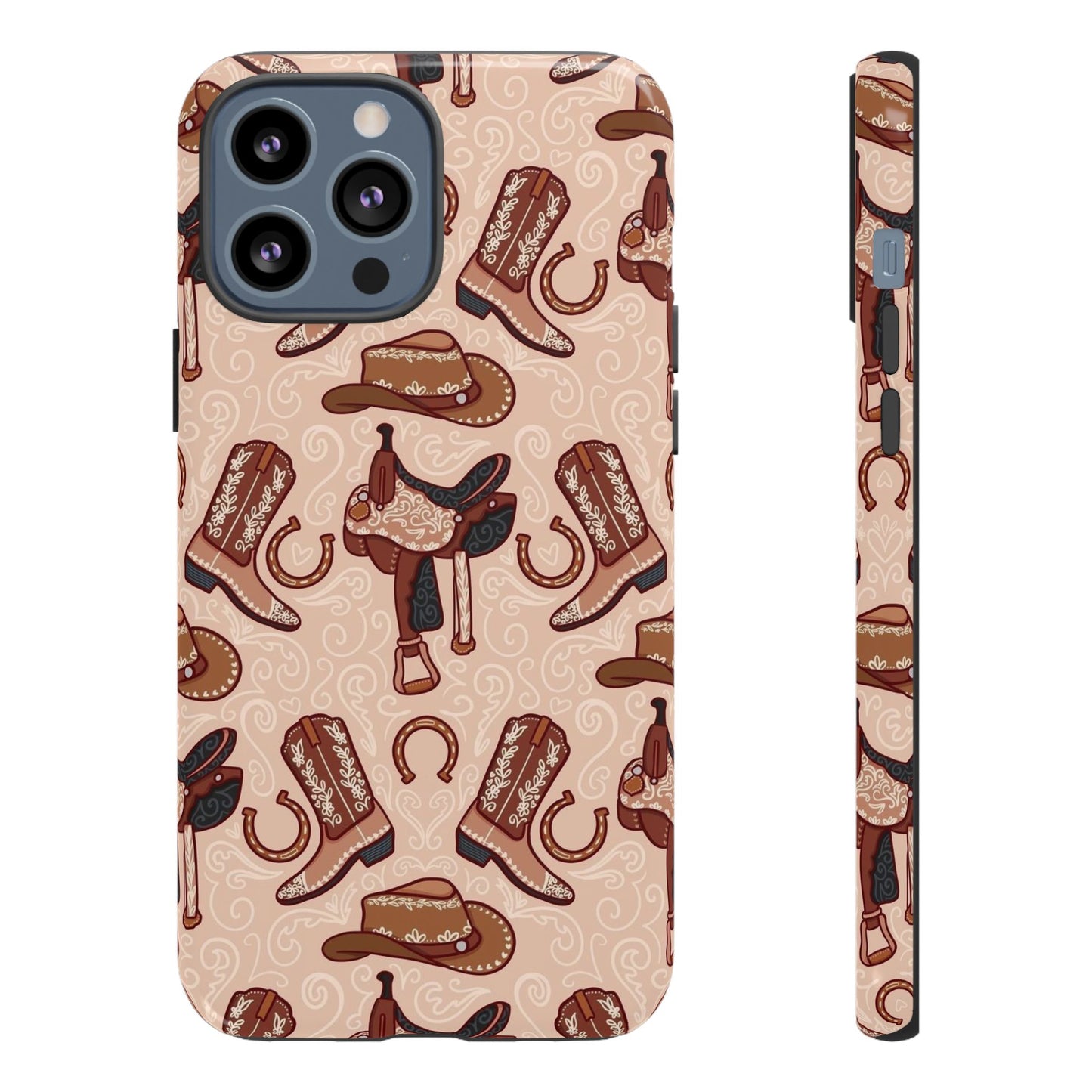 Western Cowboy Tough Phone Case