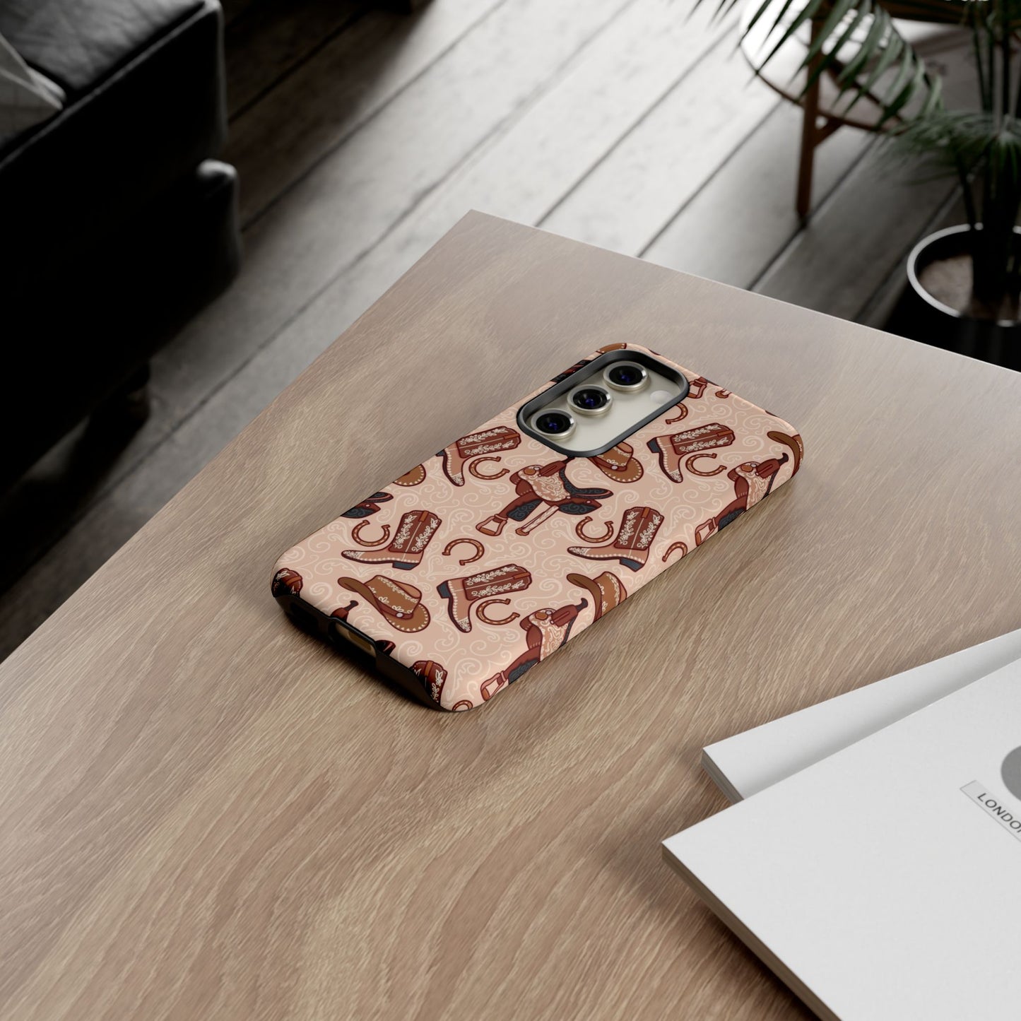 Western Cowboy Tough Phone Case