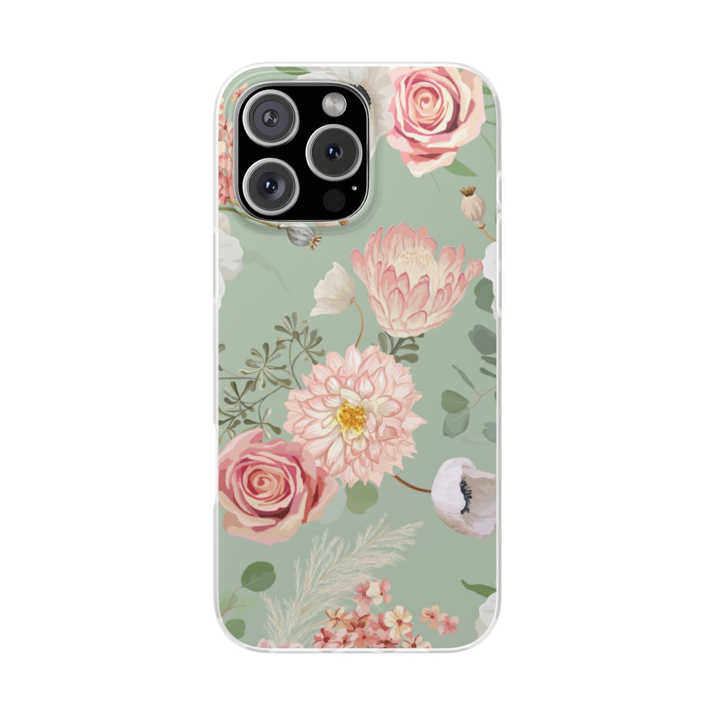 Pastel Floral Flexi Cases