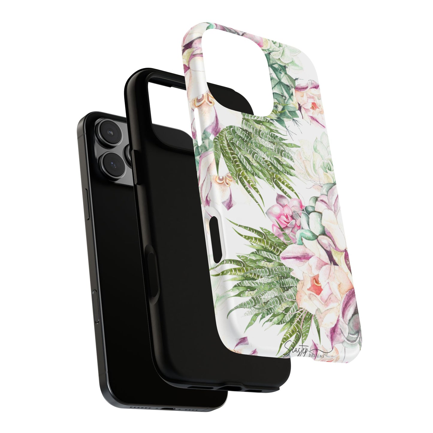 Succulent Floral Tough Phone Case