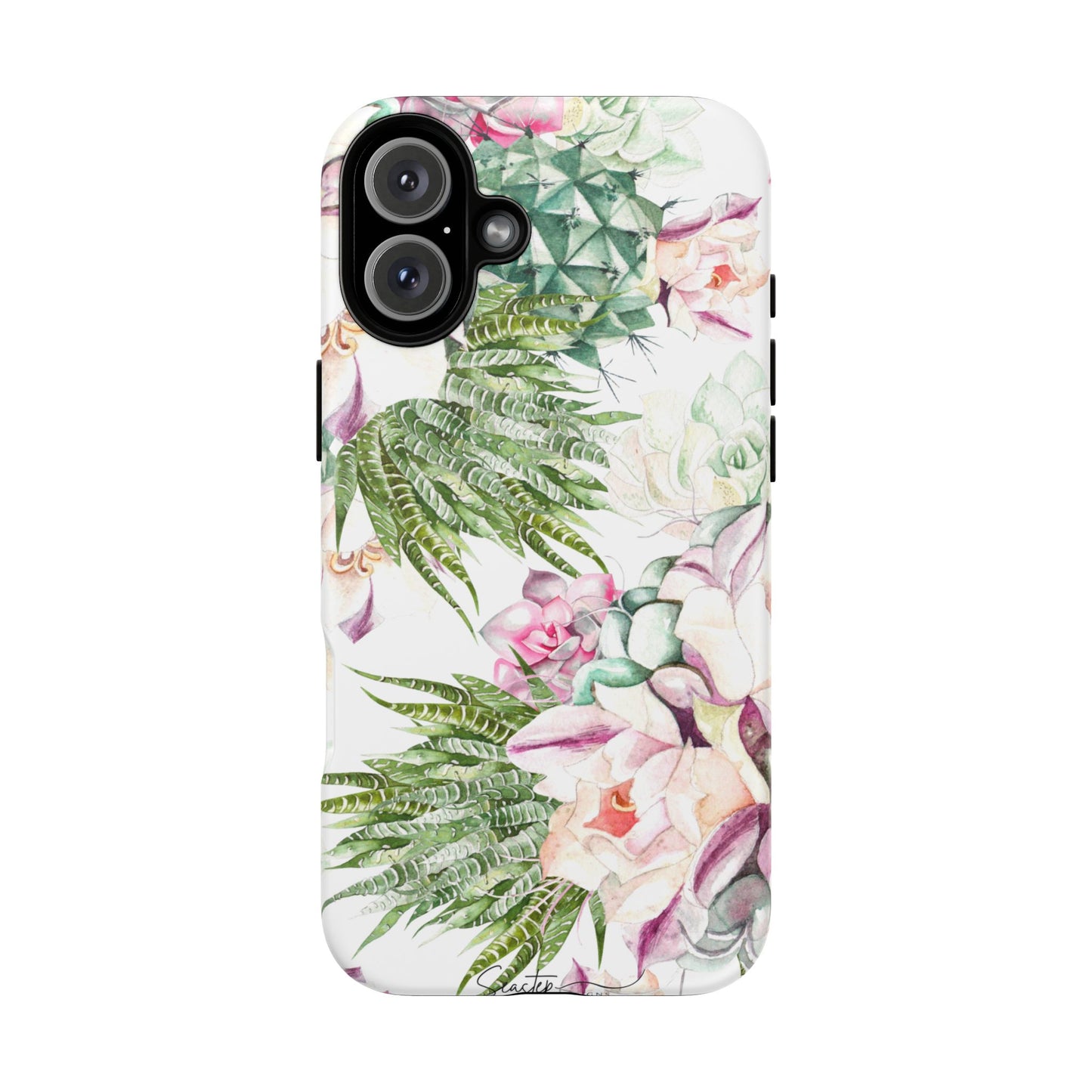 Succulent Floral Tough Phone Case