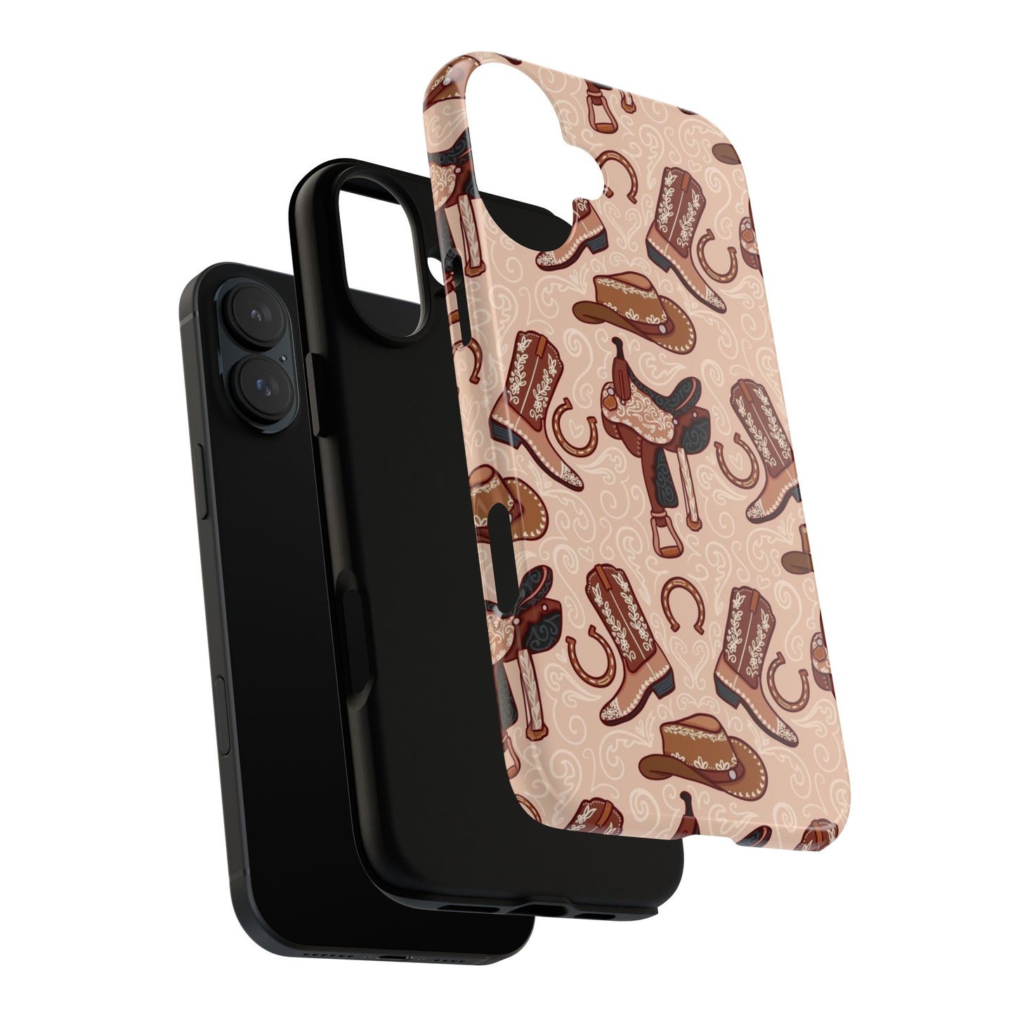 Western Cowboy Tough Phone Case