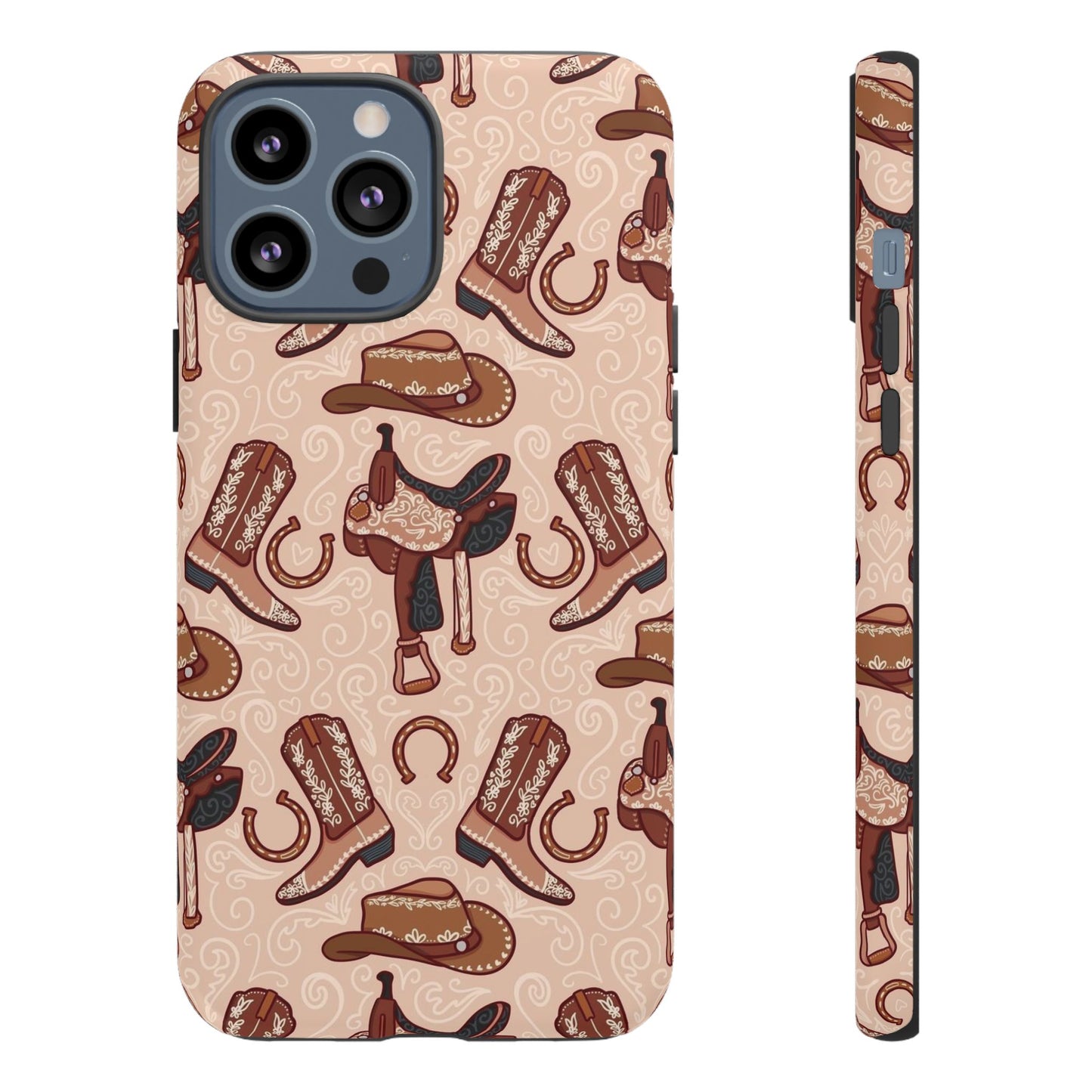 Western Cowboy Tough Phone Case