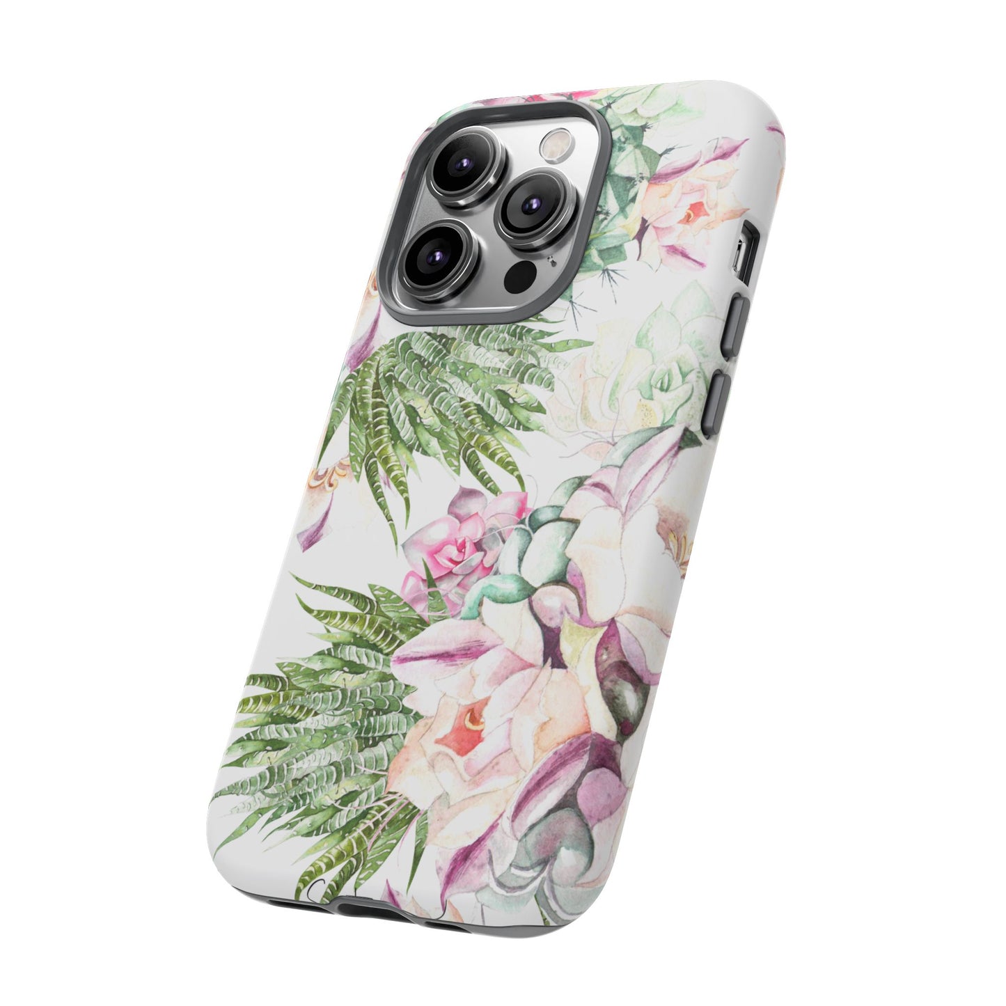 Succulent Floral Tough Phone Case
