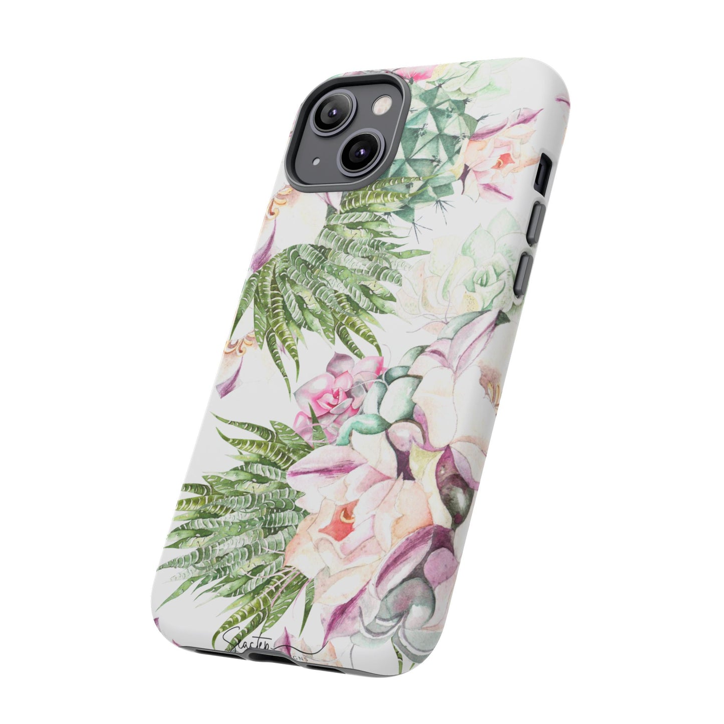 Succulent Floral Tough Phone Case