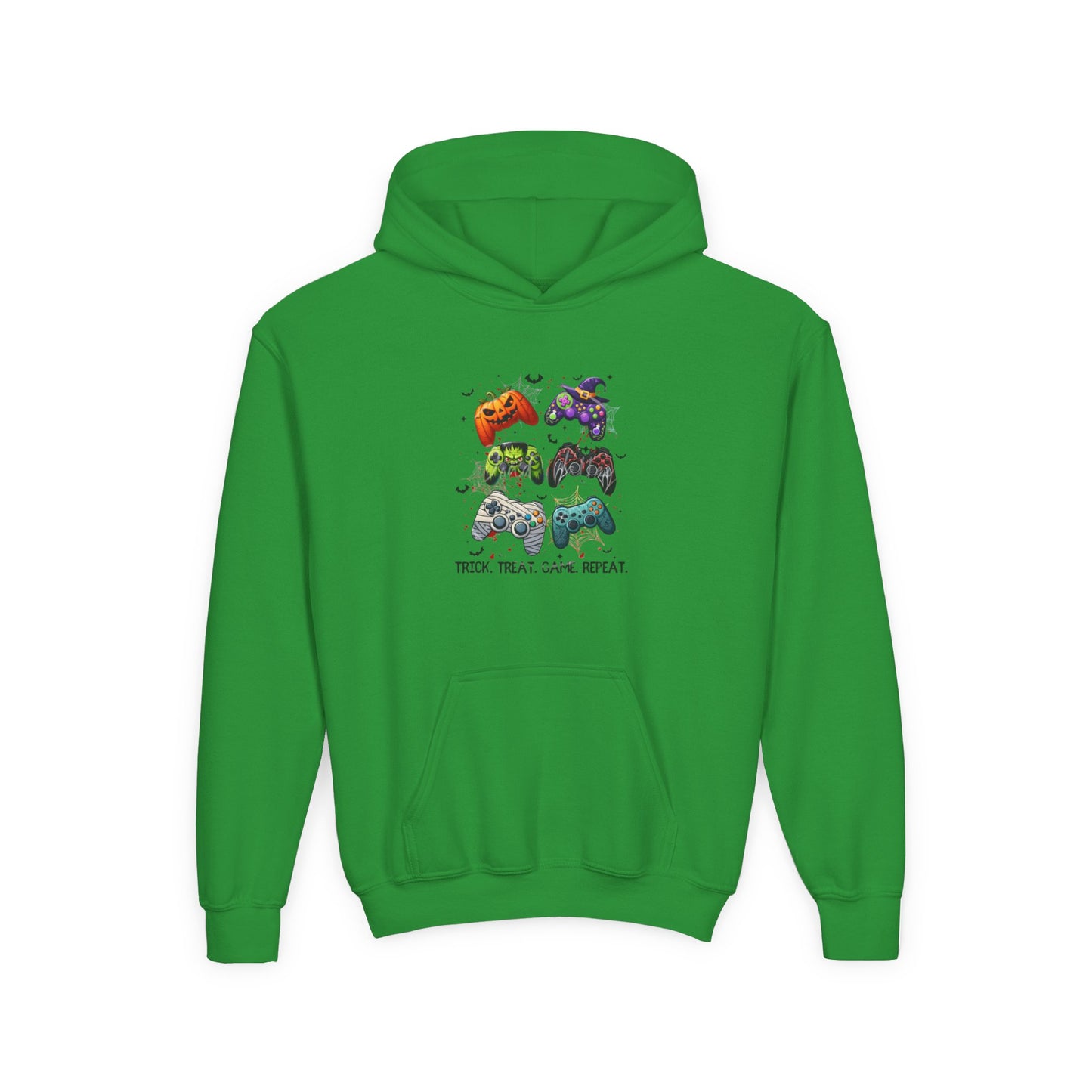 Trick. Treat. Game. Repeat Youth Hoodie