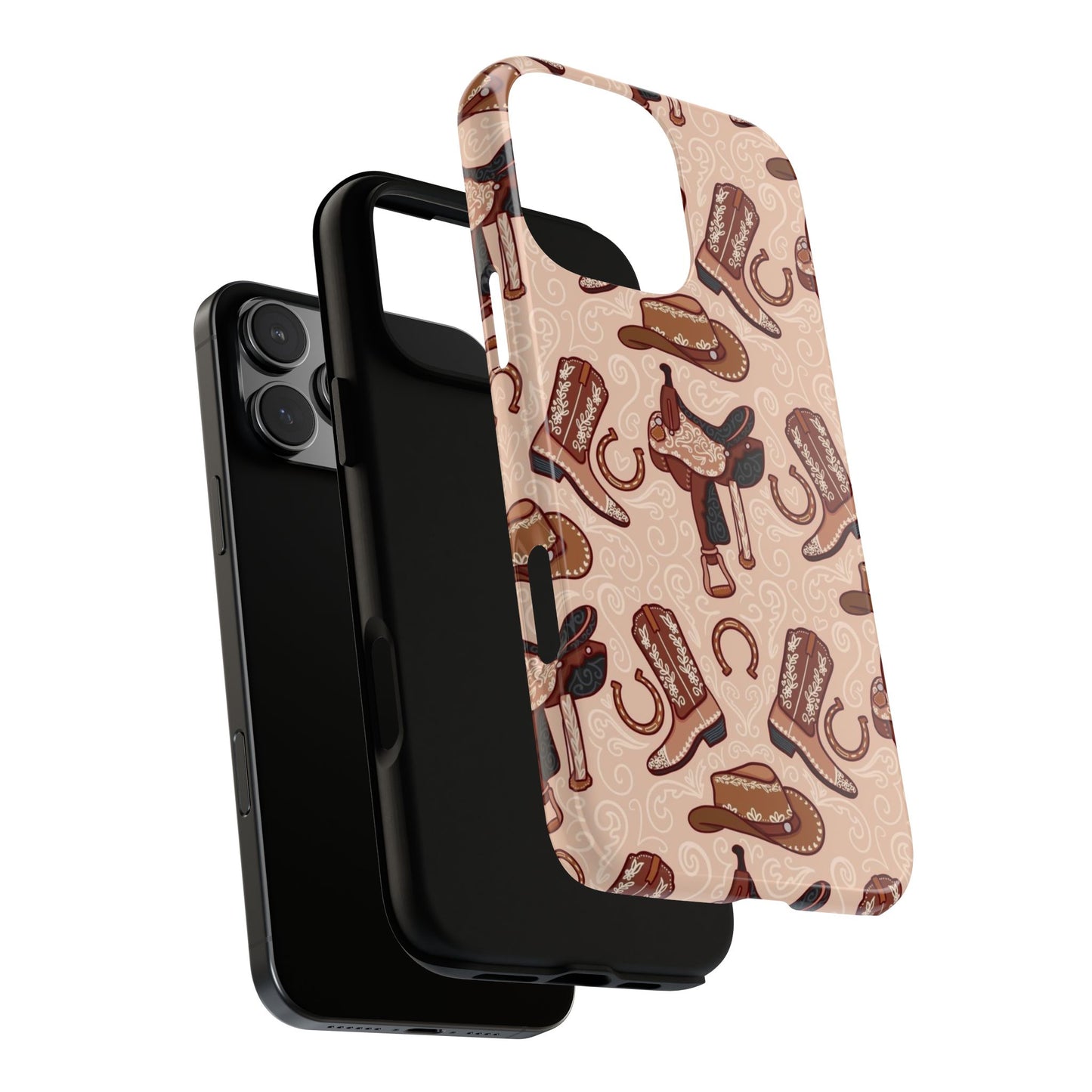 Western Cowboy Tough Phone Case
