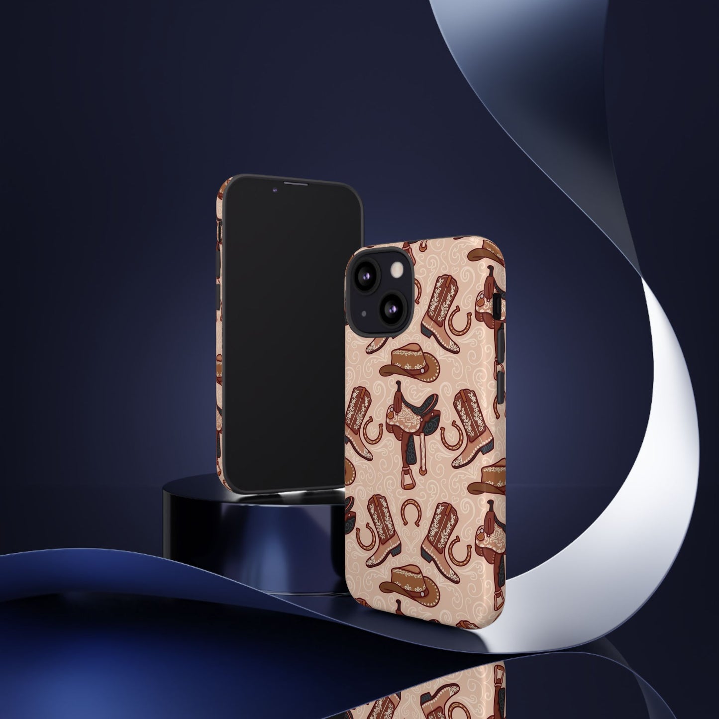 Western Cowboy Tough Phone Case