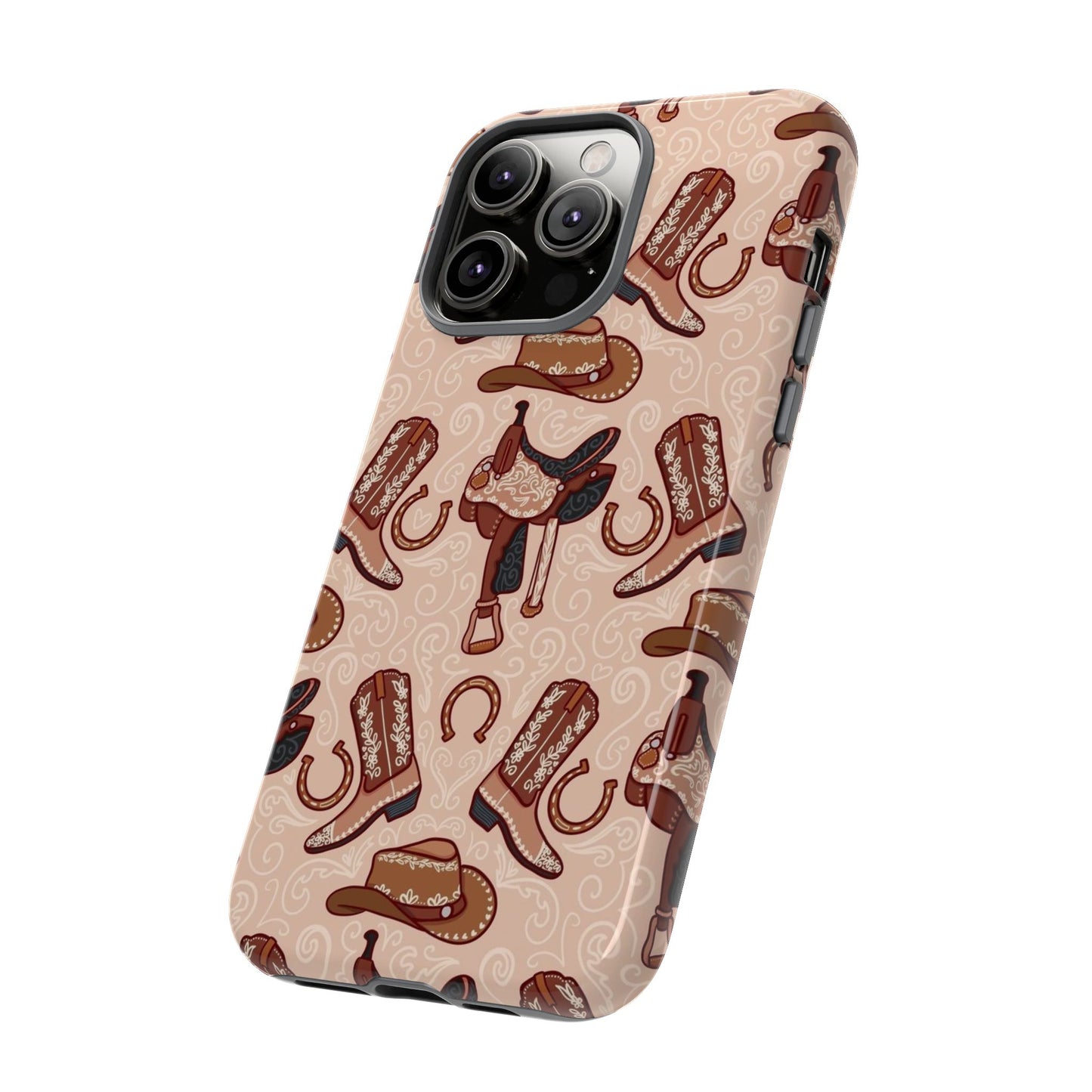 Western Cowboy Tough Phone Case