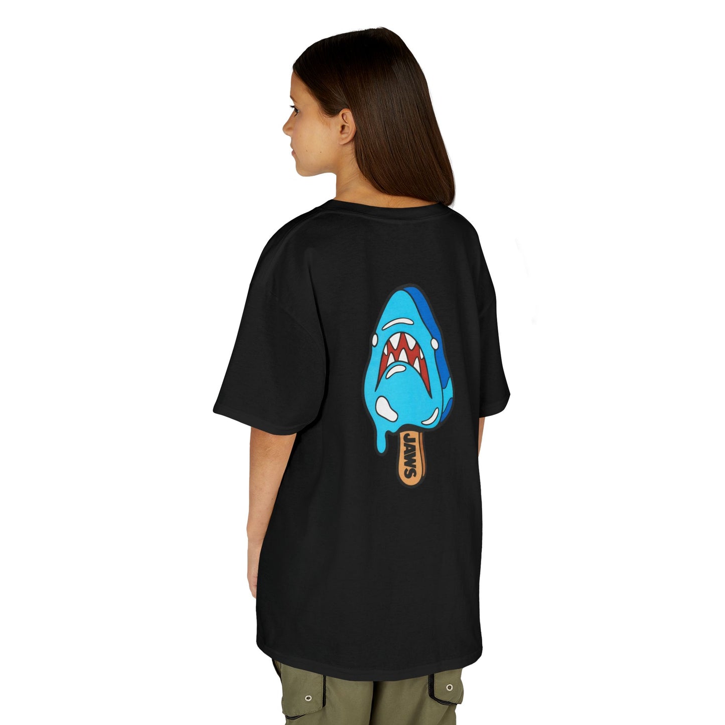Popsicle Shark Ice Cream Kids Tee