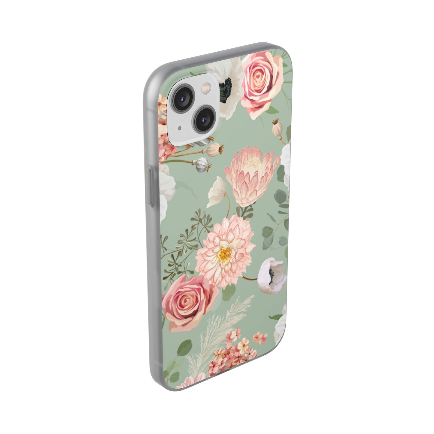 Pastel Floral Flexi Cases