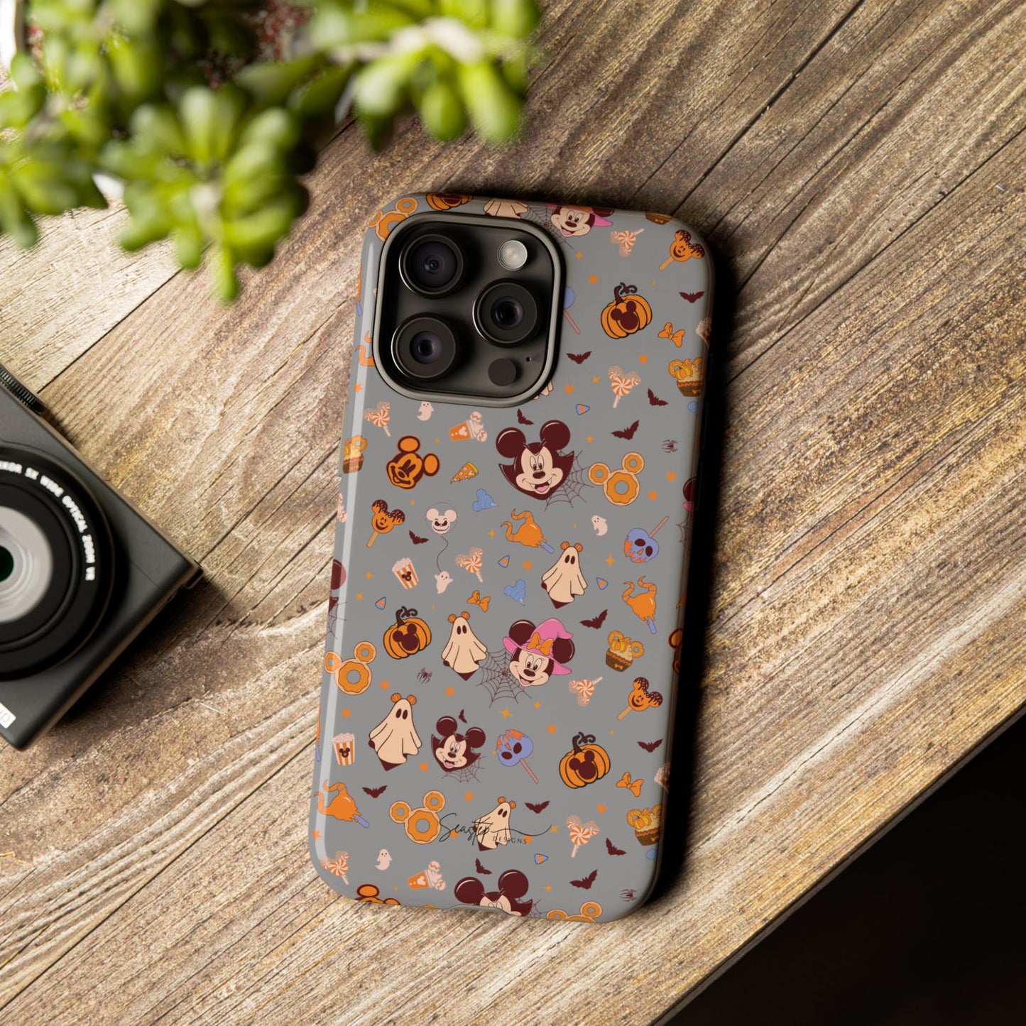 Spooky Mickey and Treats Phone Case
