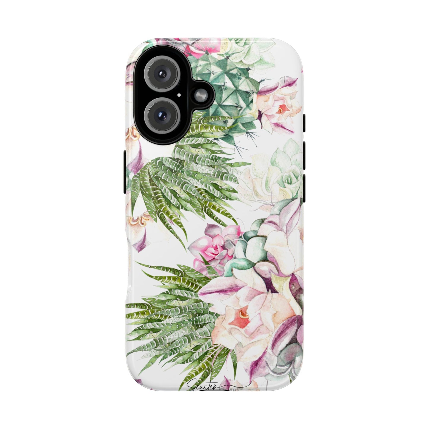 Succulent Floral Tough Phone Case