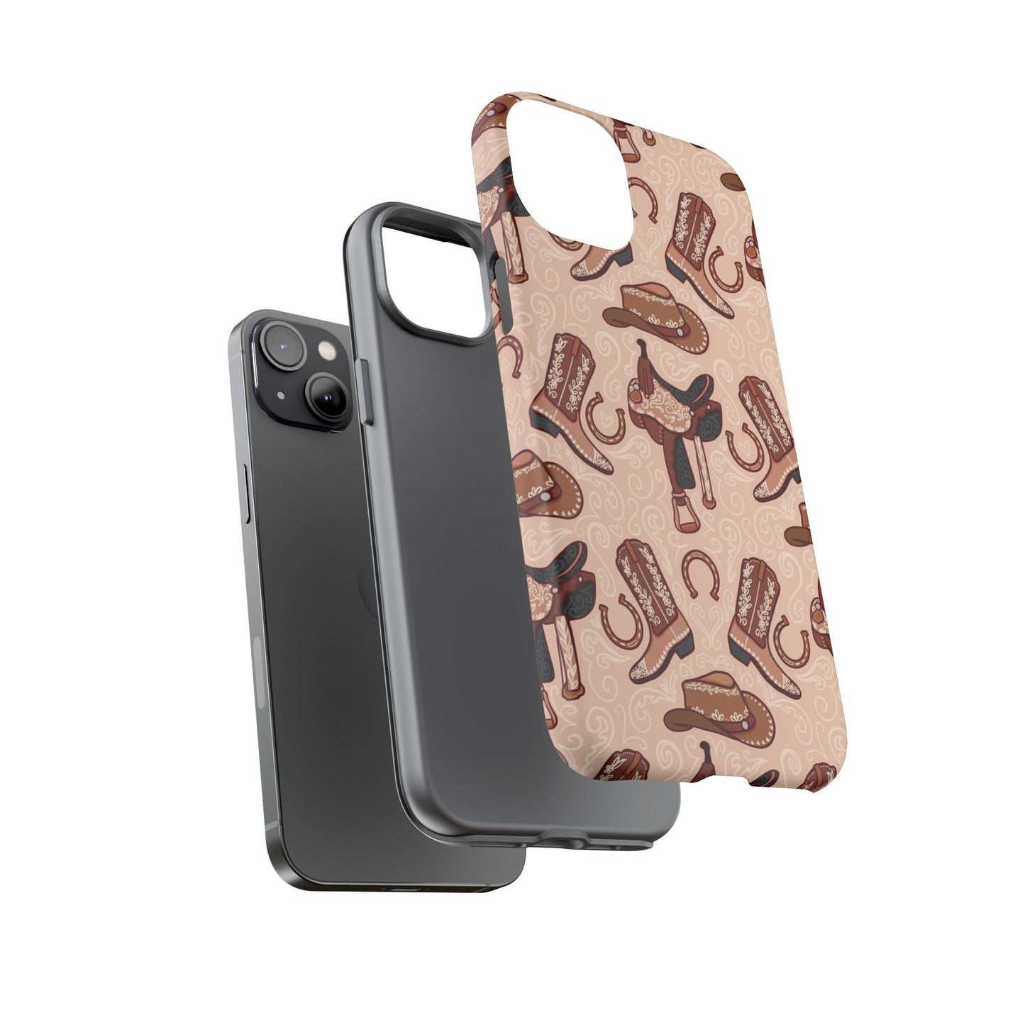 Western Cowboy Tough Phone Case