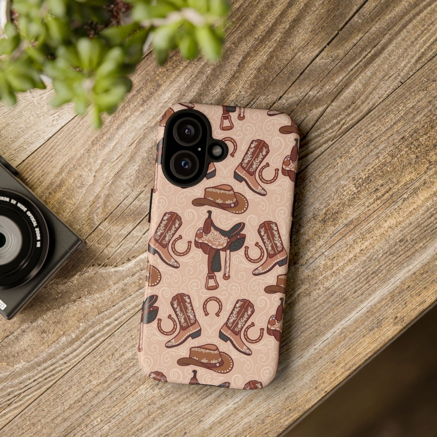 Western Cowboy Tough Phone Case