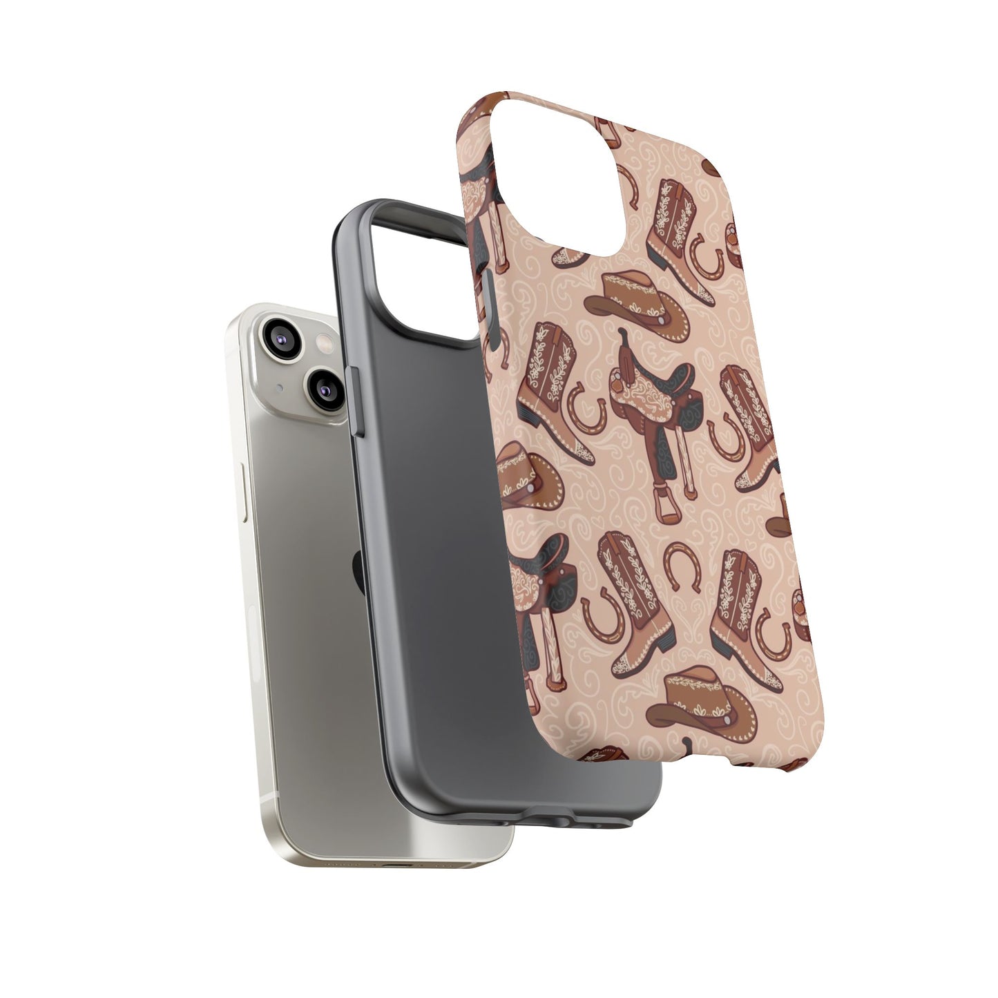 Western Cowboy Tough Phone Case
