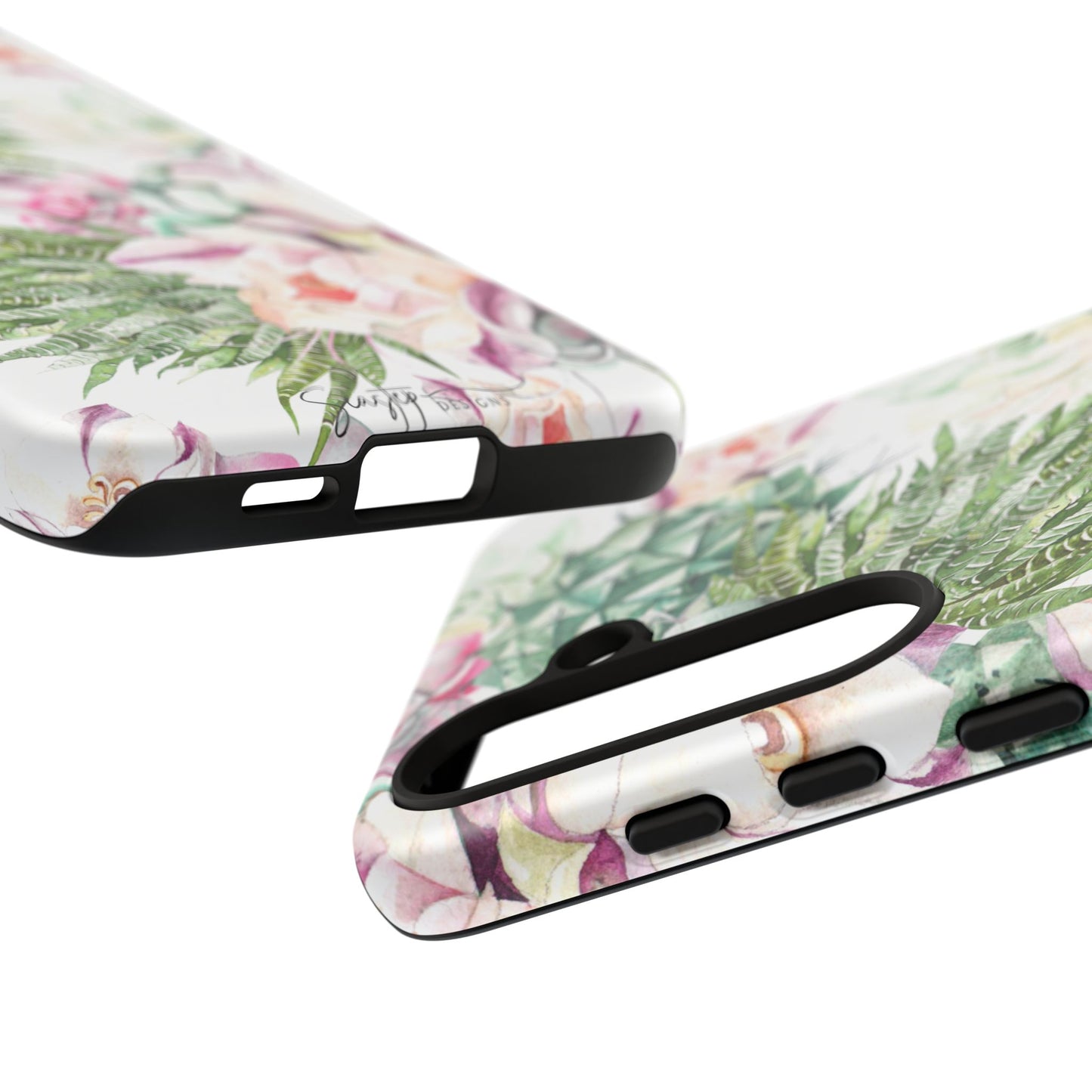 Succulent Floral Tough Phone Case