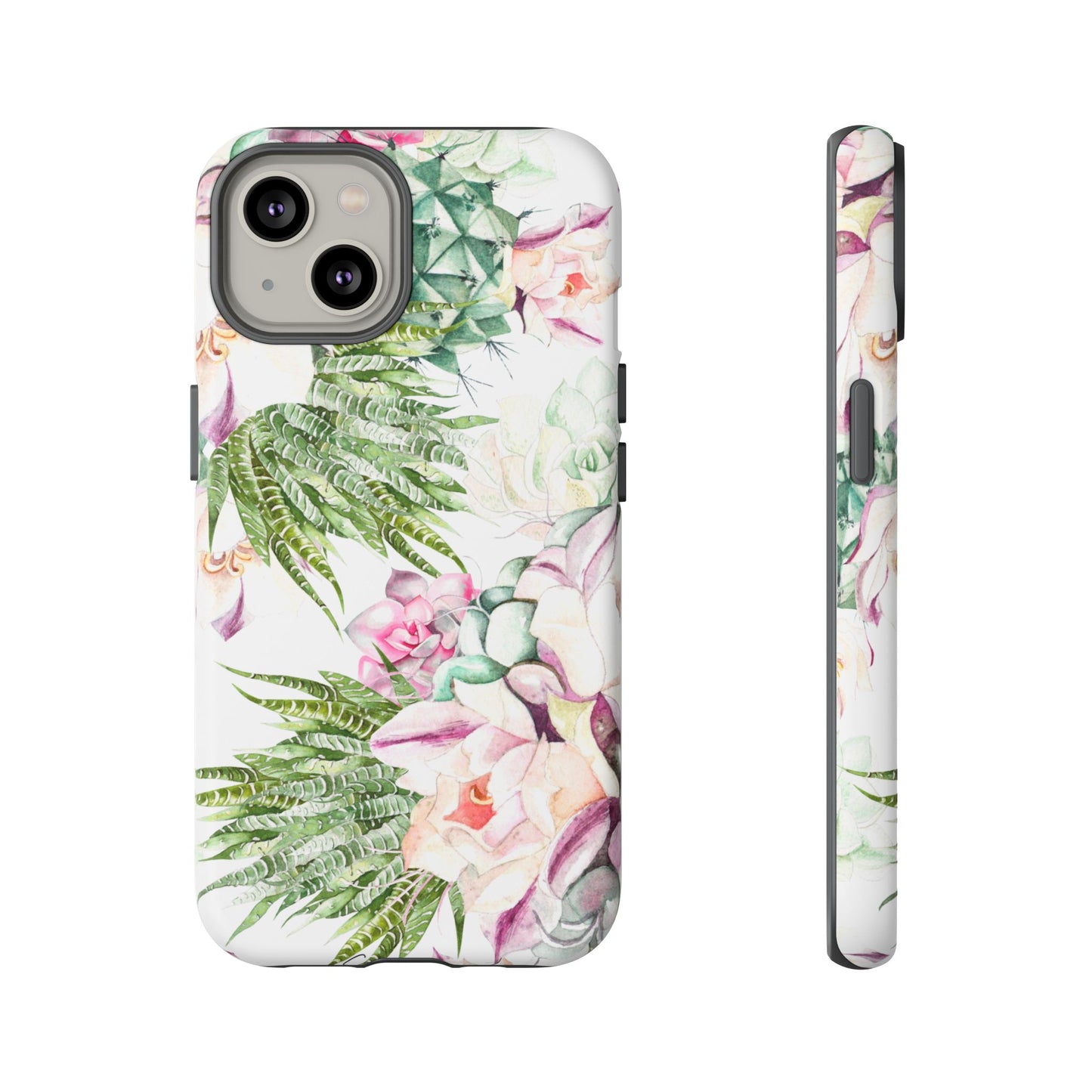 Succulent Floral Tough Phone Case