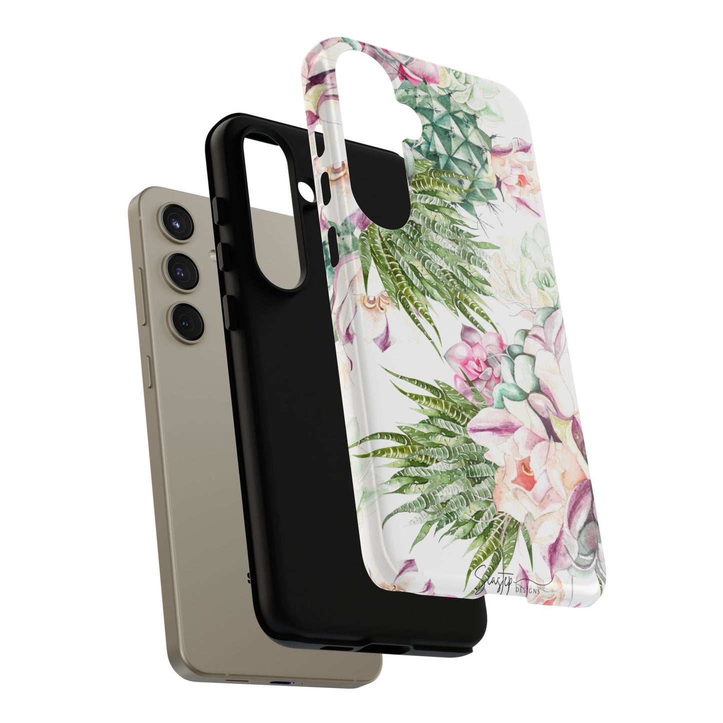 Succulent Floral Tough Phone Case