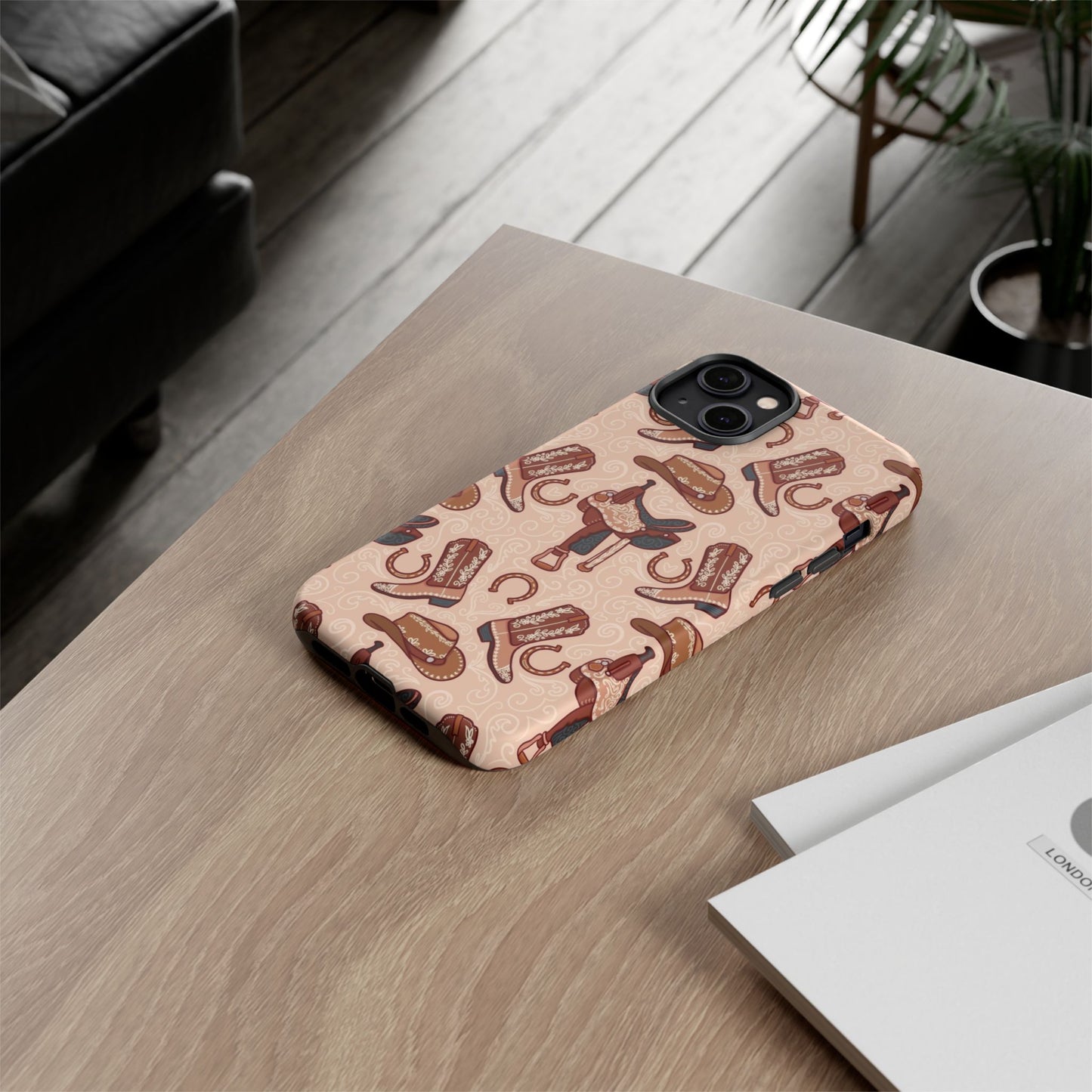 Western Cowboy Tough Phone Case