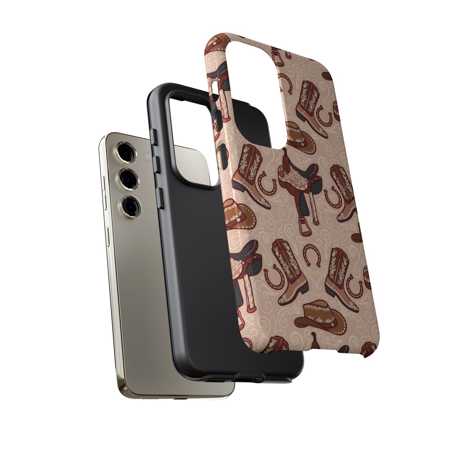 Western Cowboy Tough Phone Case
