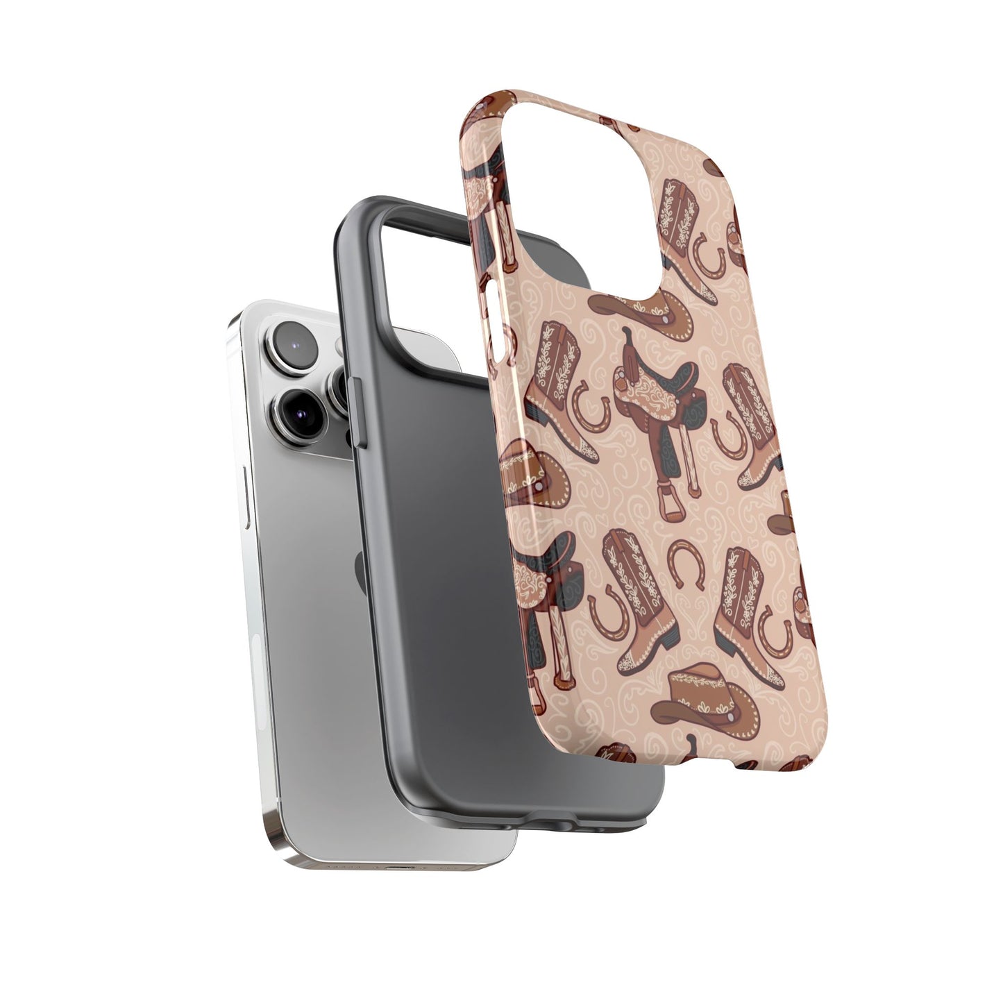 Western Cowboy Tough Phone Case