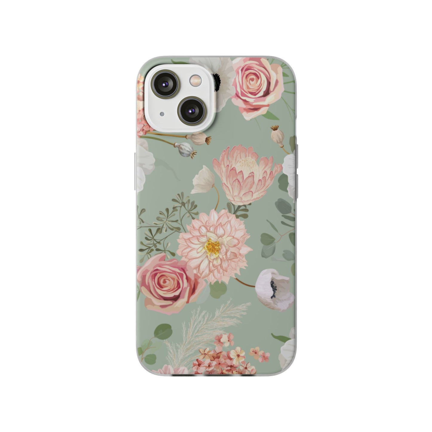 Pastel Floral Flexi Cases