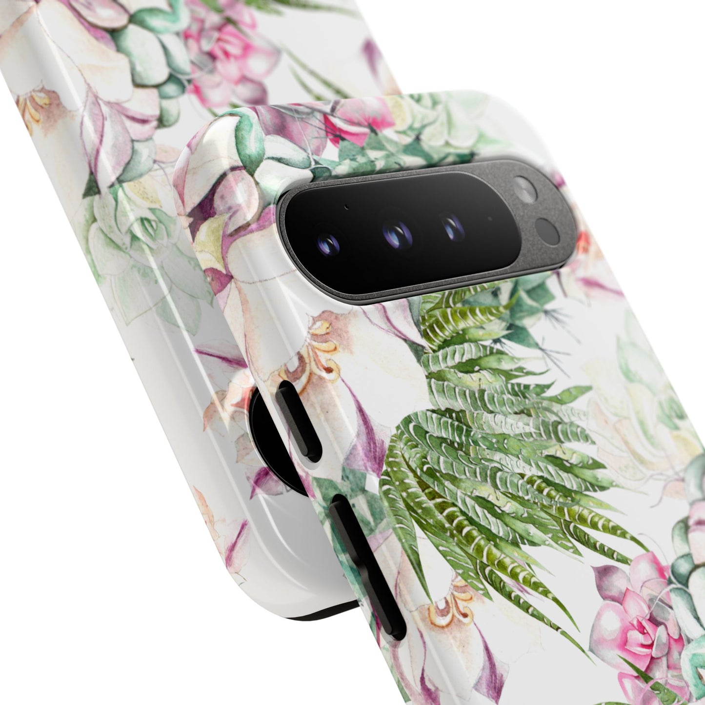 Succulent Floral Tough Phone Case