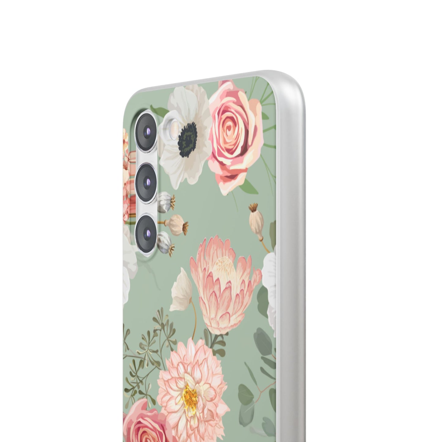 Pastel Floral Flexi Cases