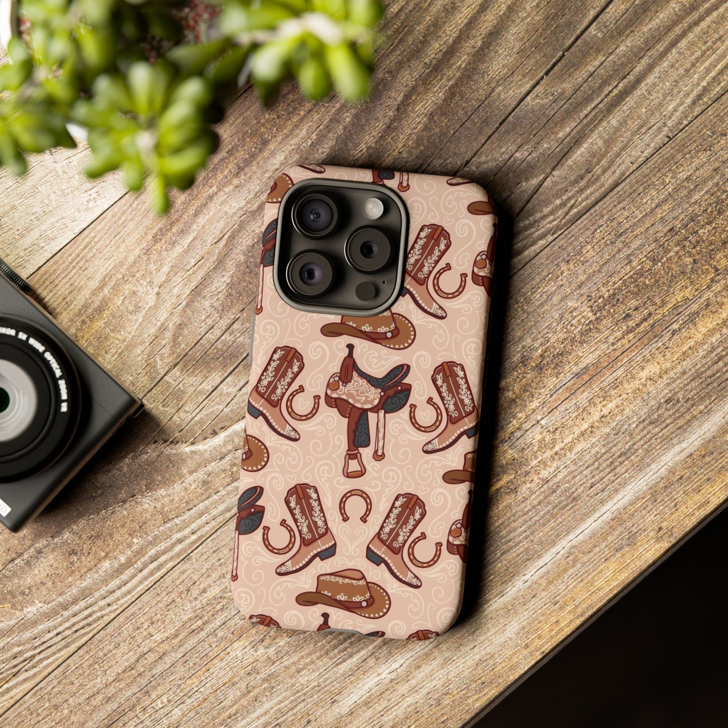 Western Cowboy Tough Phone Case