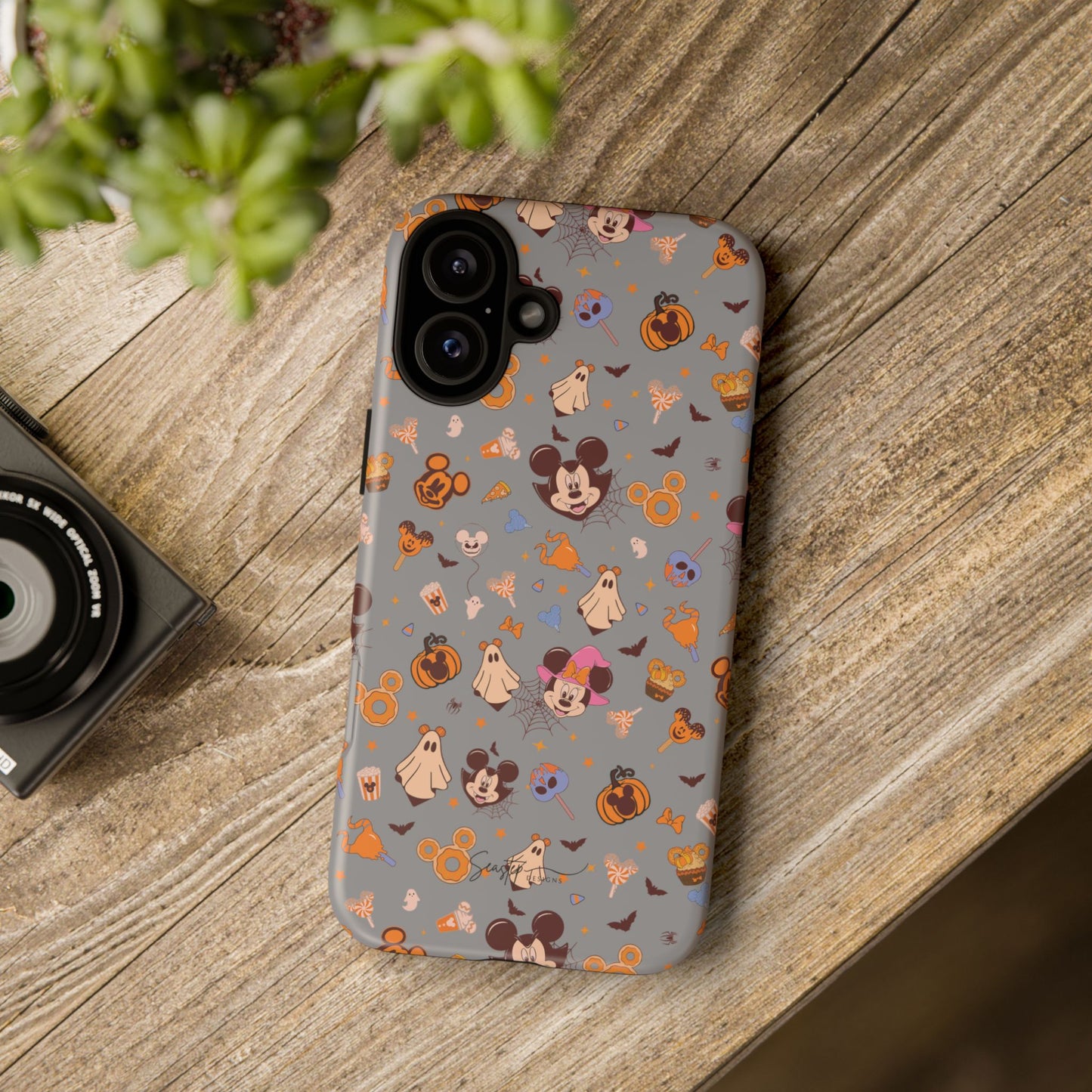 Spooky Mickey and Treats Phone Case