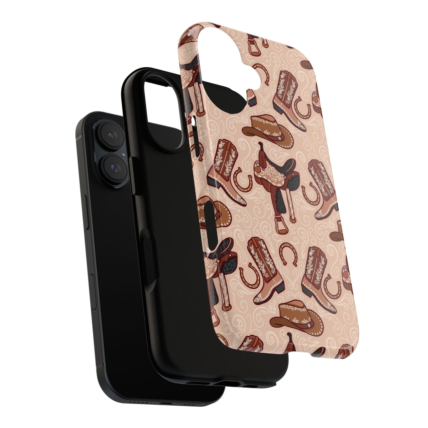 Western Cowboy Tough Phone Case