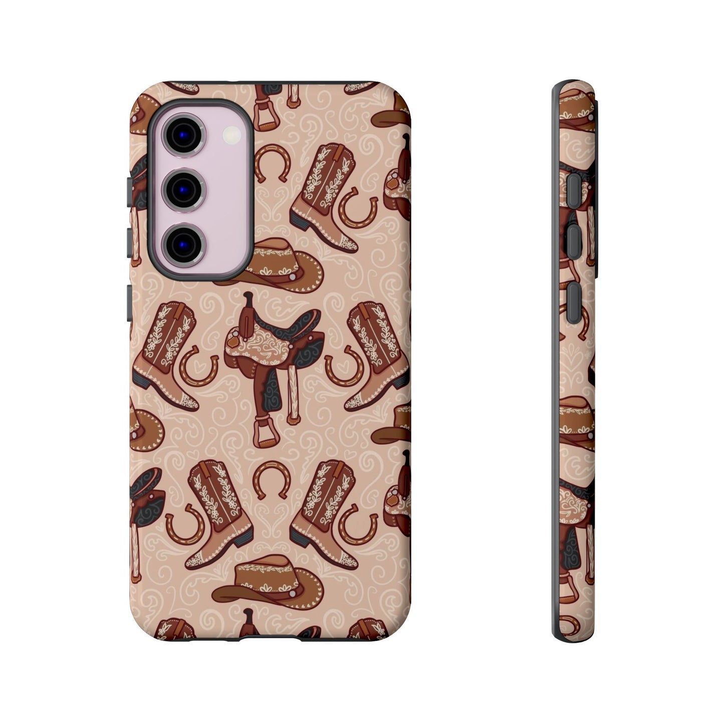 Western Cowboy Tough Phone Case