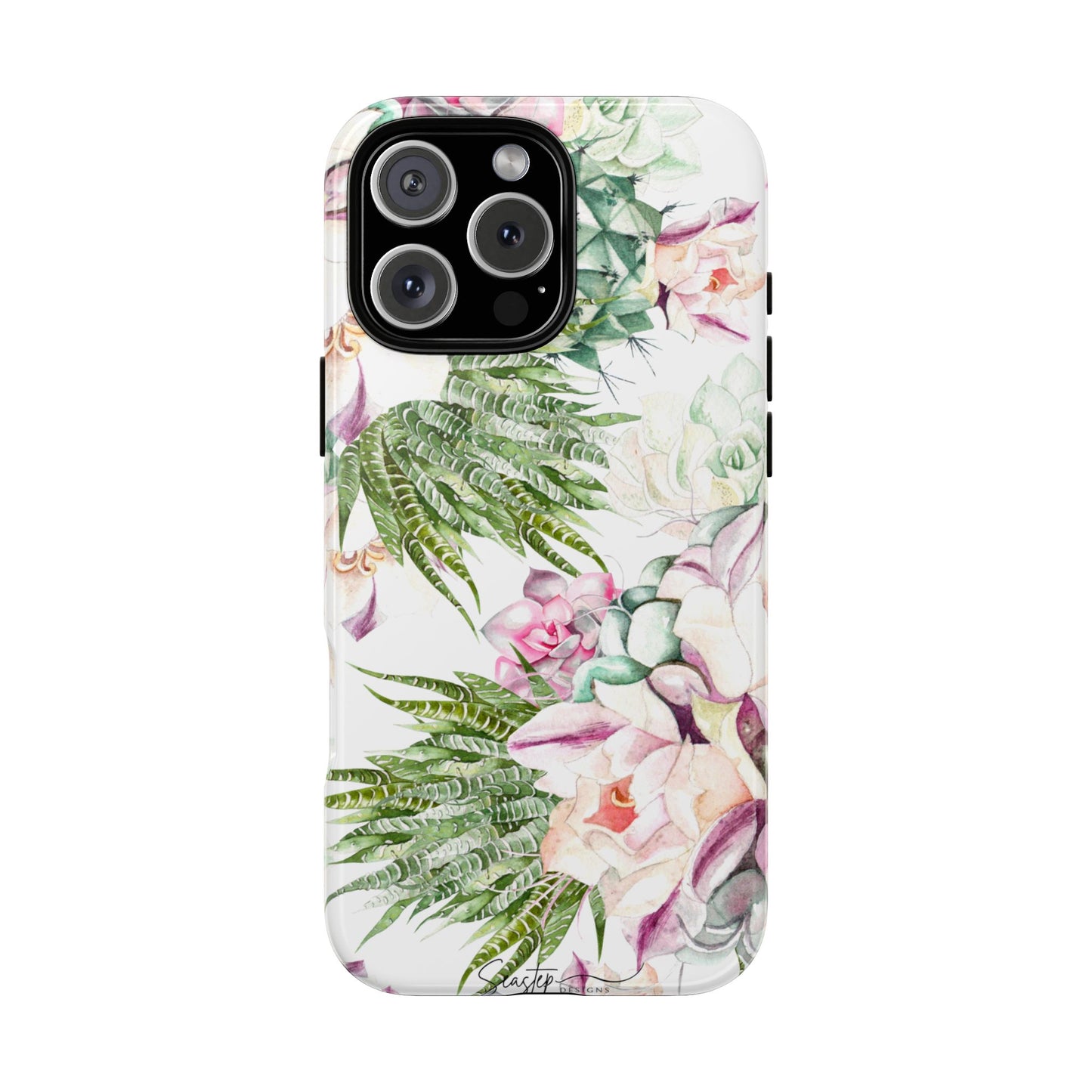 Succulent Floral Tough Phone Case