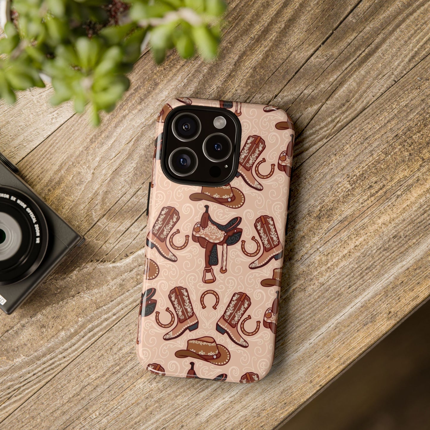 Western Cowboy Tough Phone Case