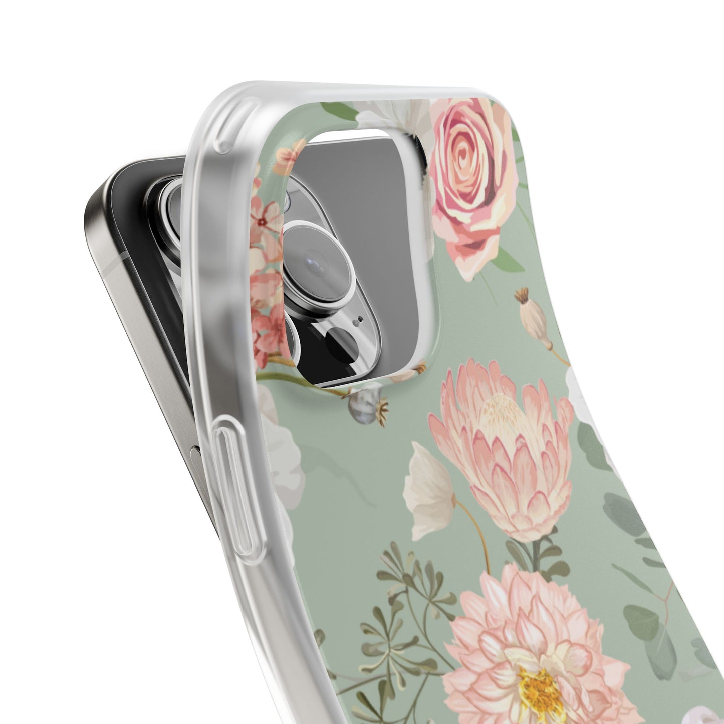 Pastel Floral Flexi Cases