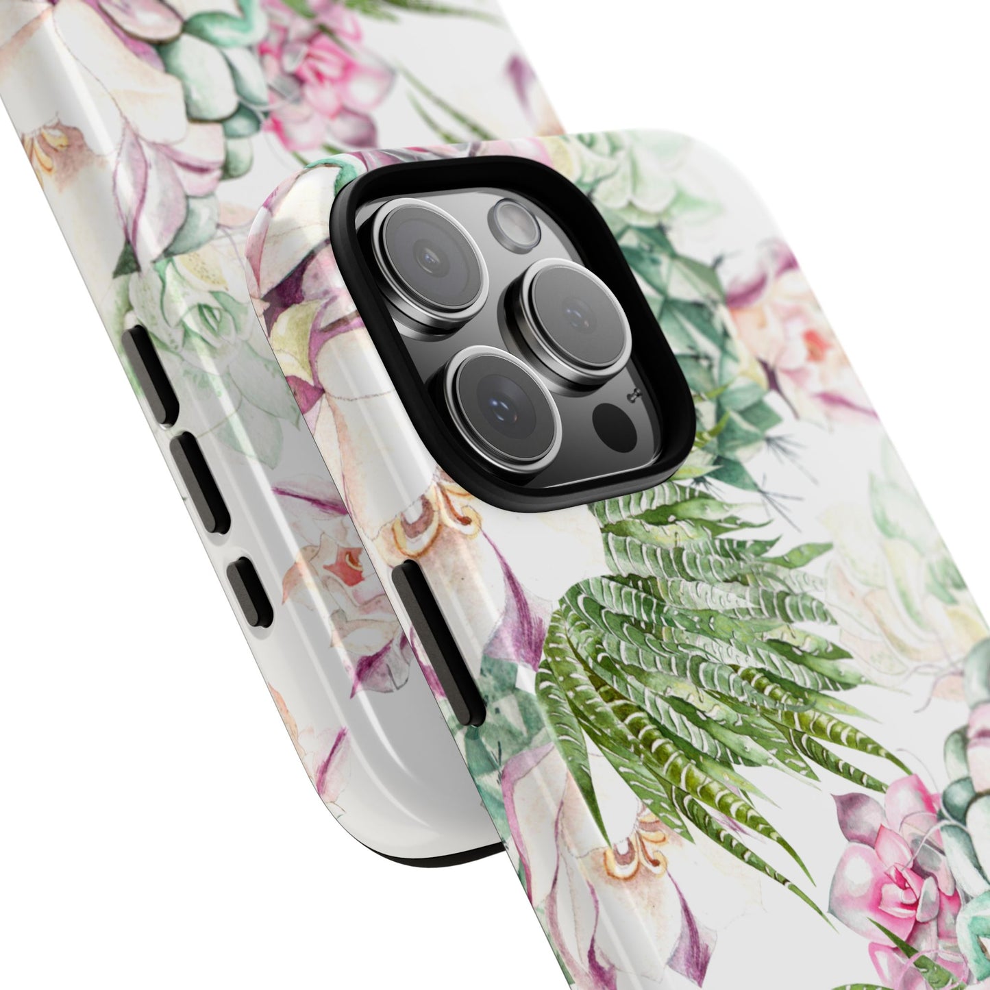 Succulent Floral Tough Phone Case