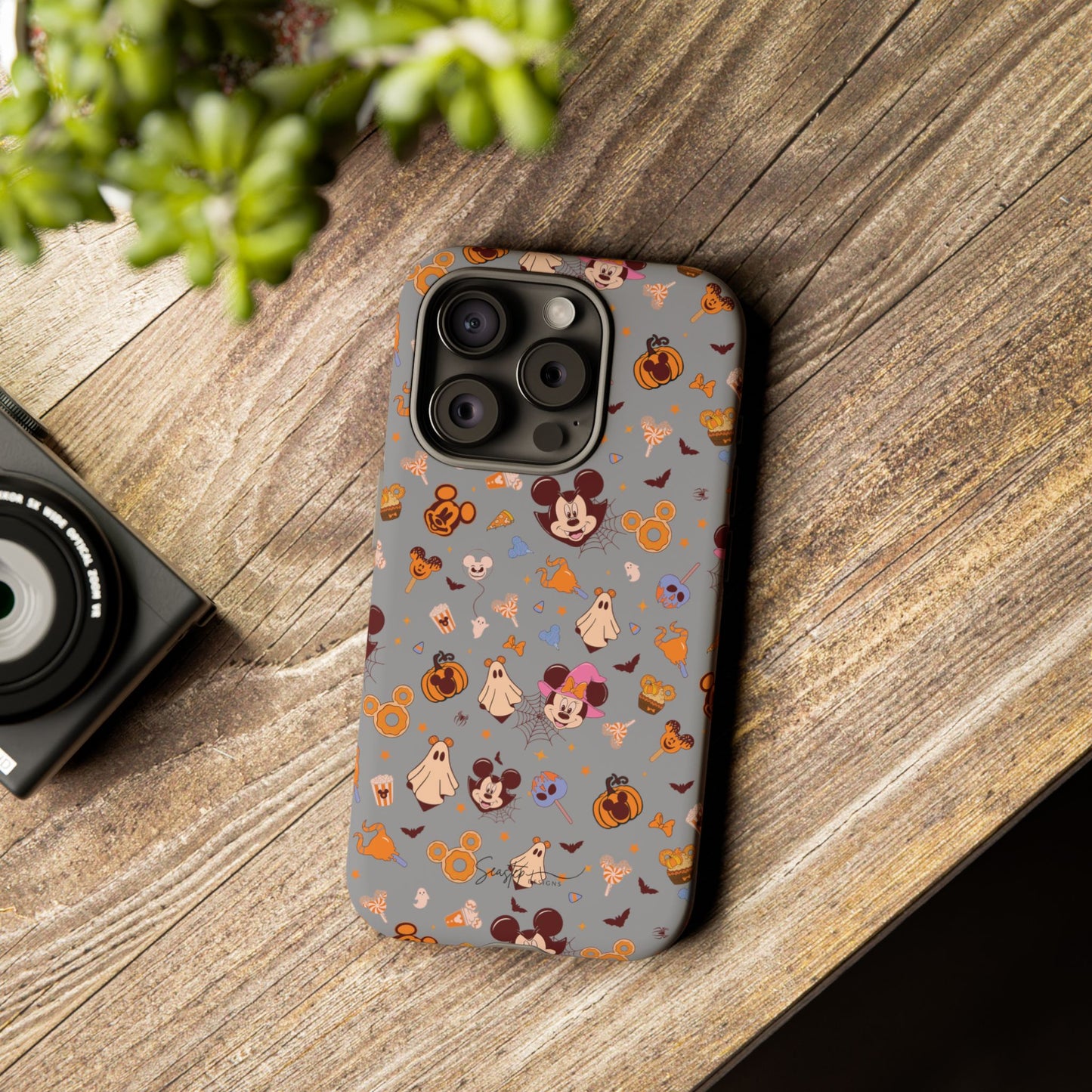 Spooky Mickey and Treats Phone Case