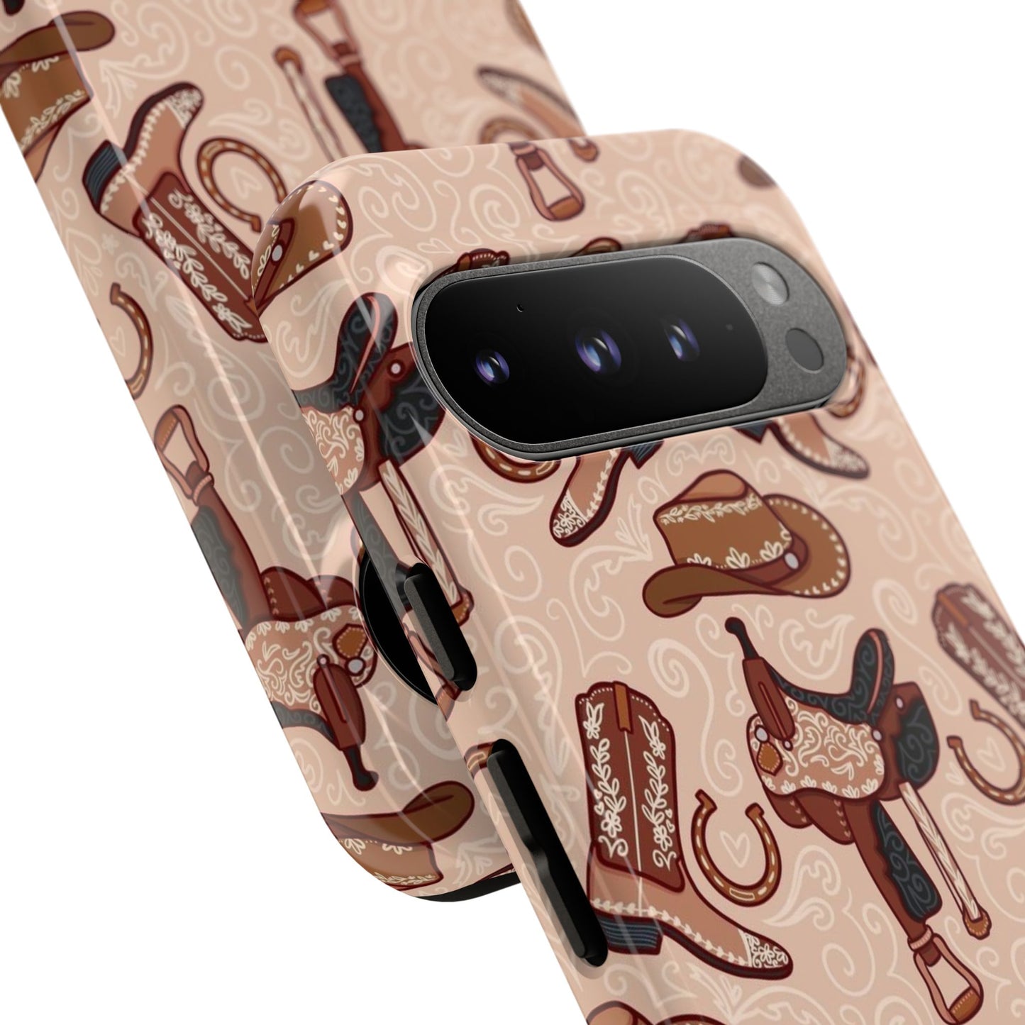 Western Cowboy Tough Phone Case