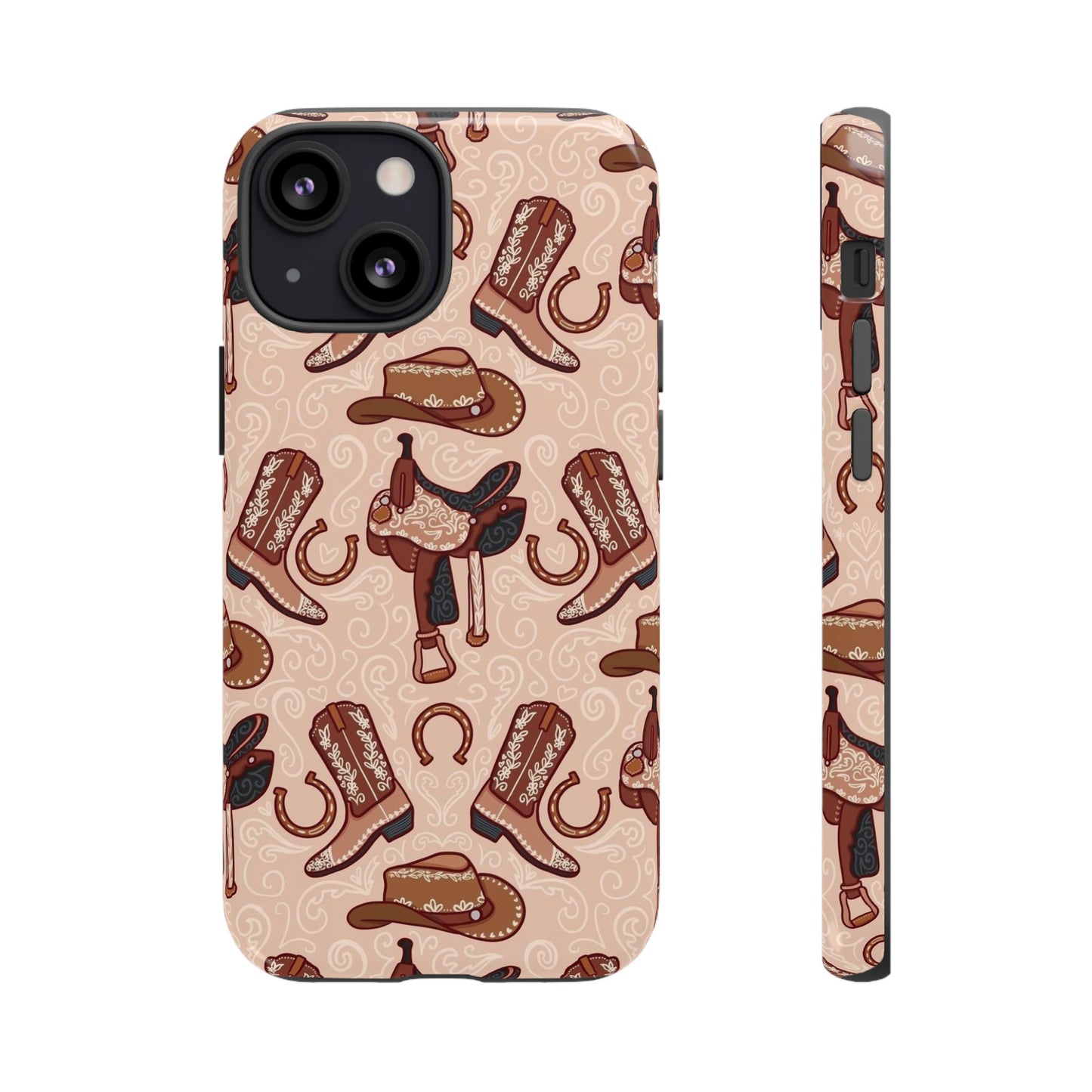 Western Cowboy Tough Phone Case