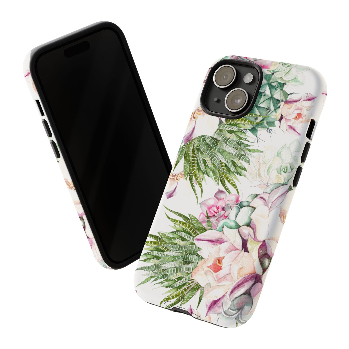Succulent Floral Tough Phone Case