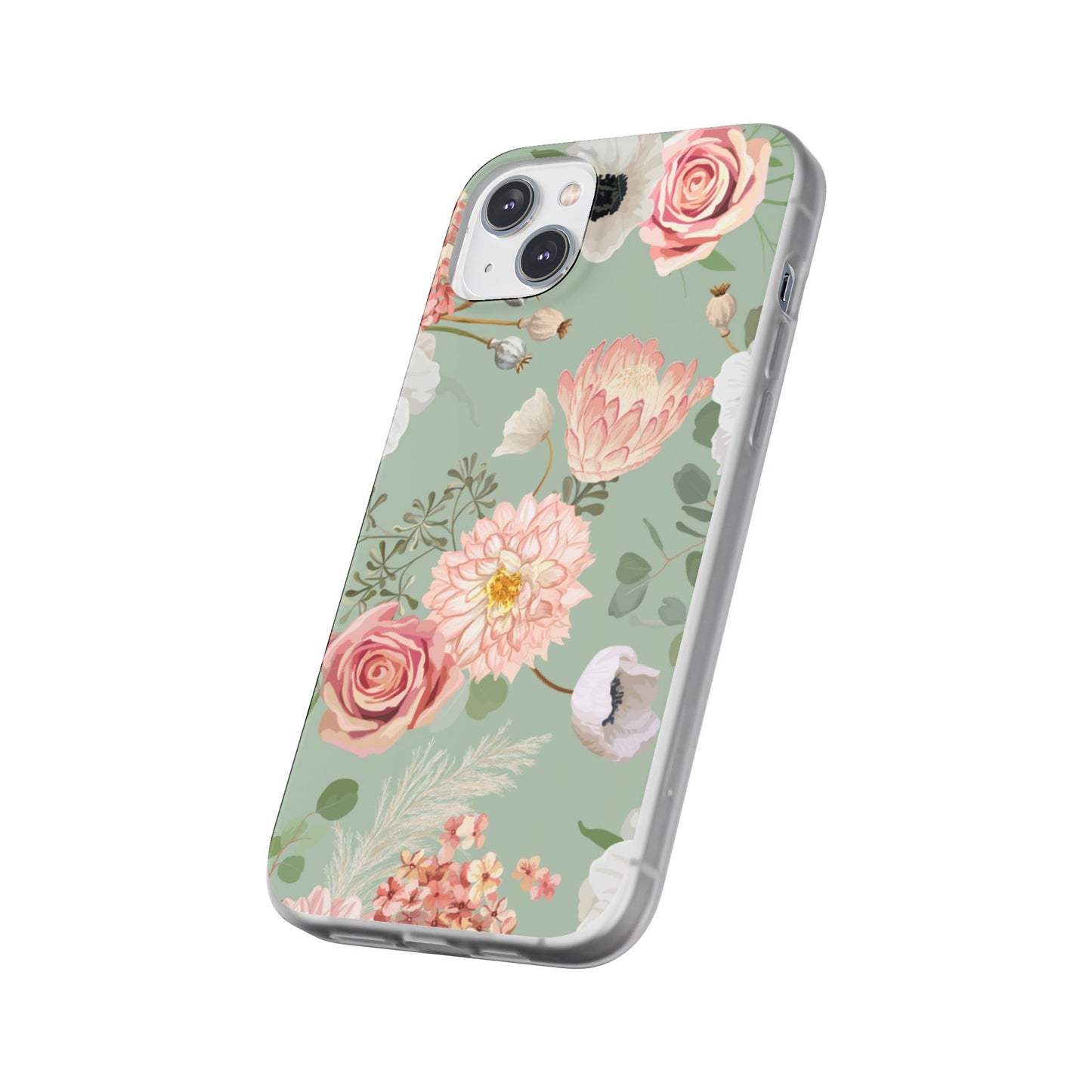 Pastel Floral Flexi Cases
