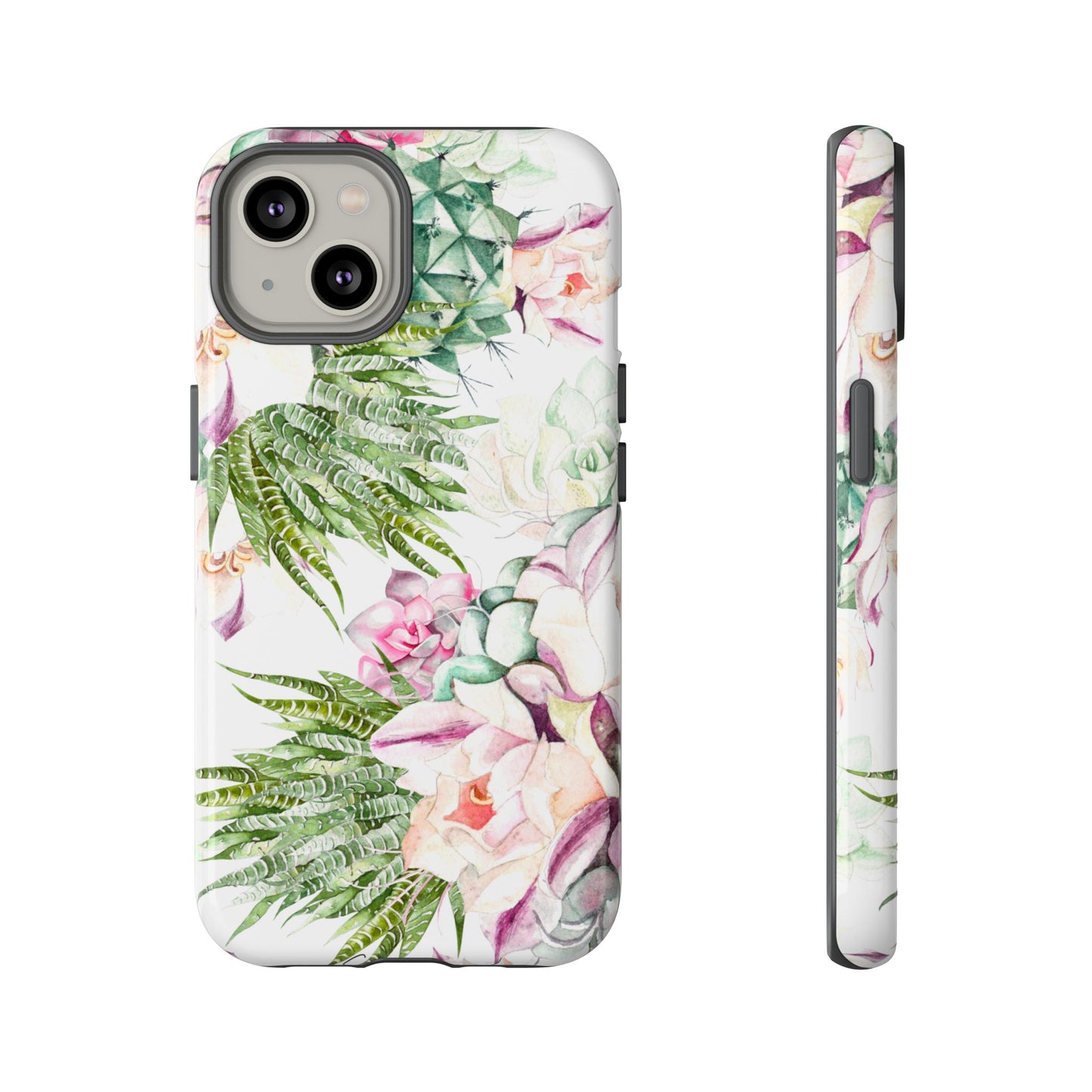 Succulent Floral Tough Phone Case