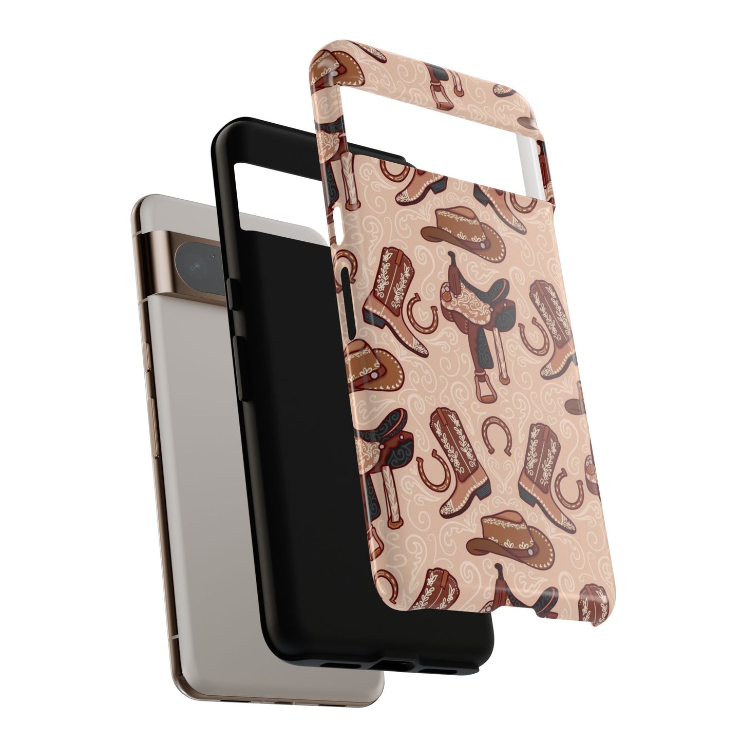 Western Cowboy Tough Phone Case