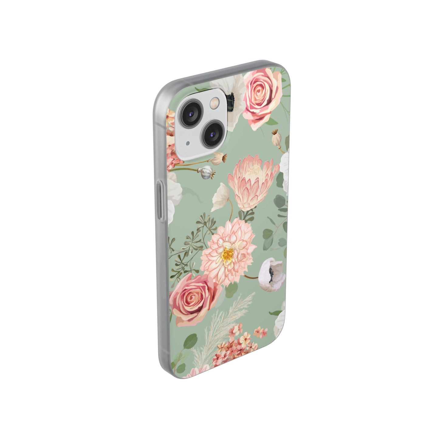 Pastel Floral Flexi Cases