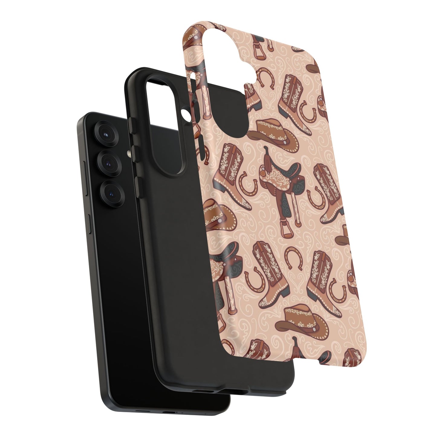 Western Cowboy Tough Phone Case