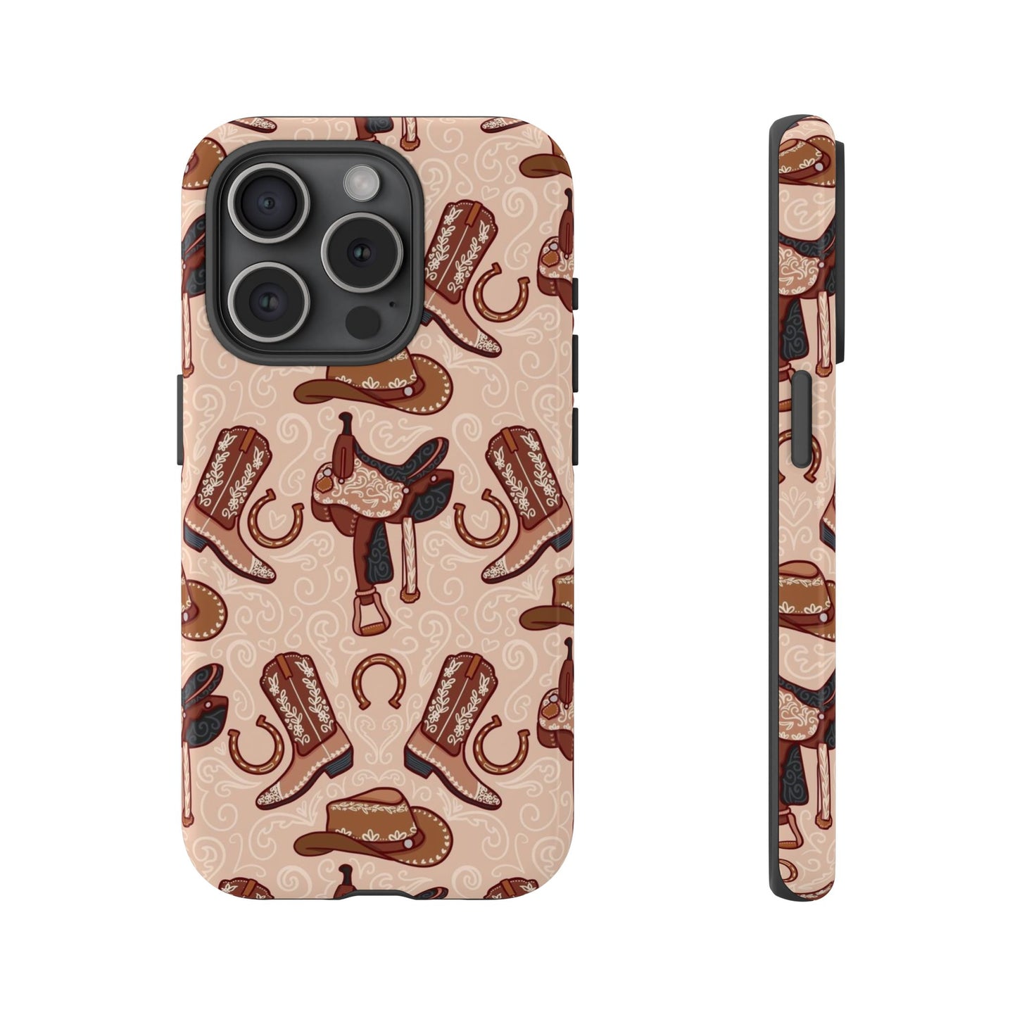Western Cowboy Tough Phone Case