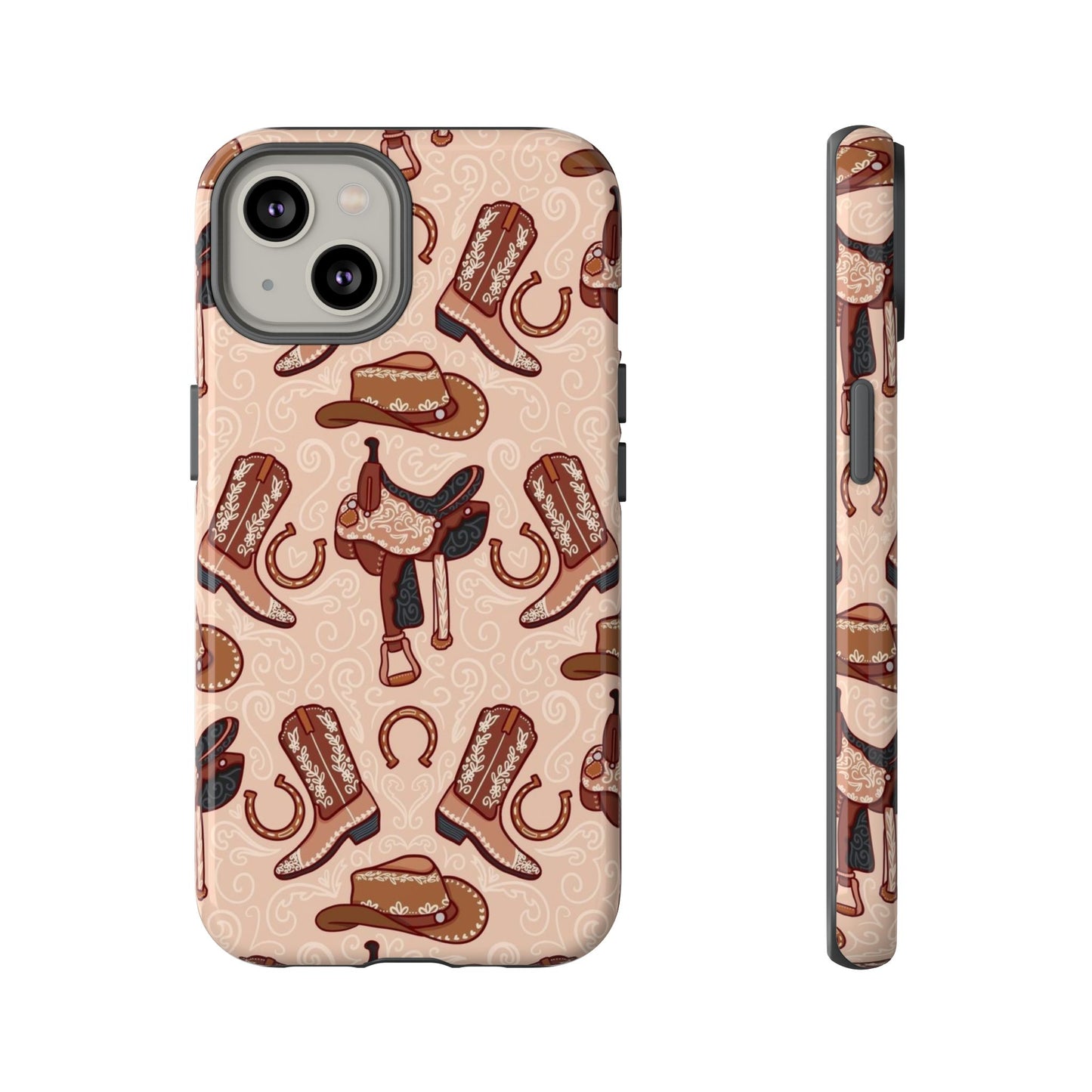 Western Cowboy Tough Phone Case