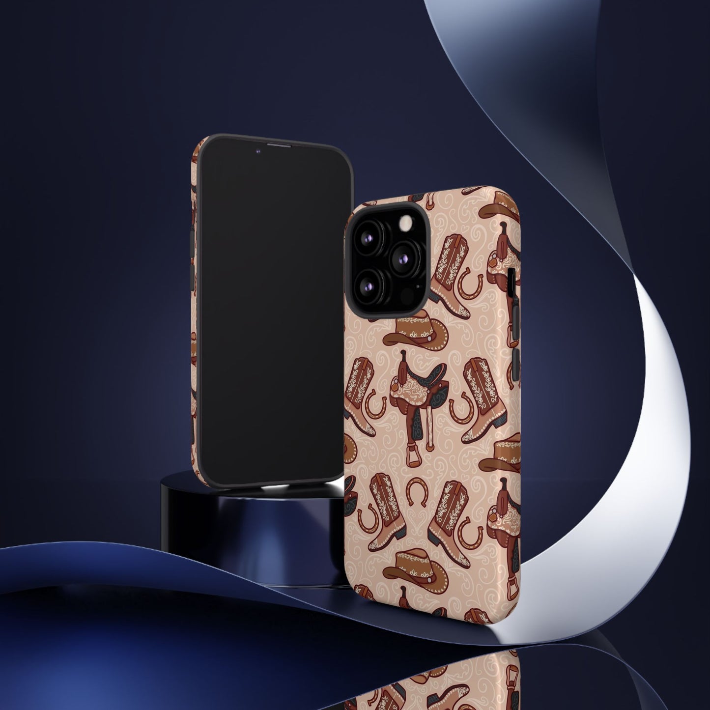 Western Cowboy Tough Phone Case