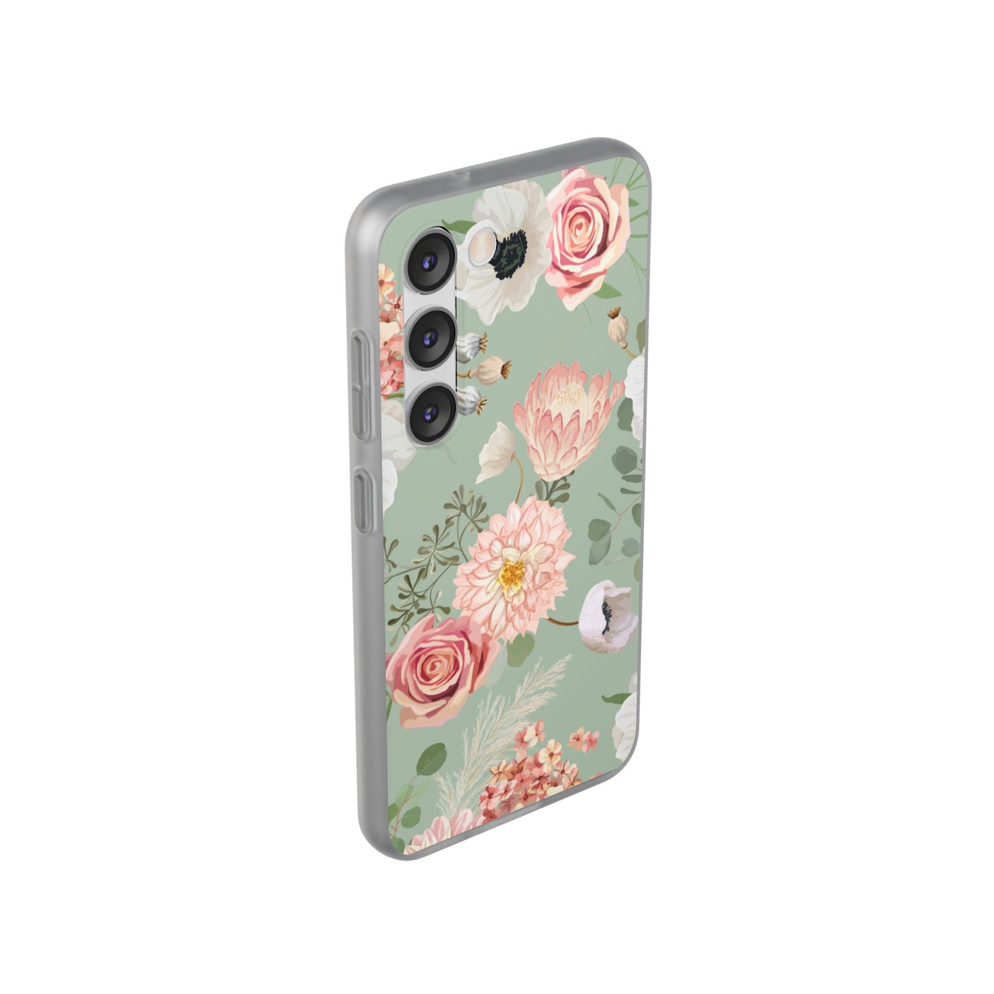 Pastel Floral Flexi Cases